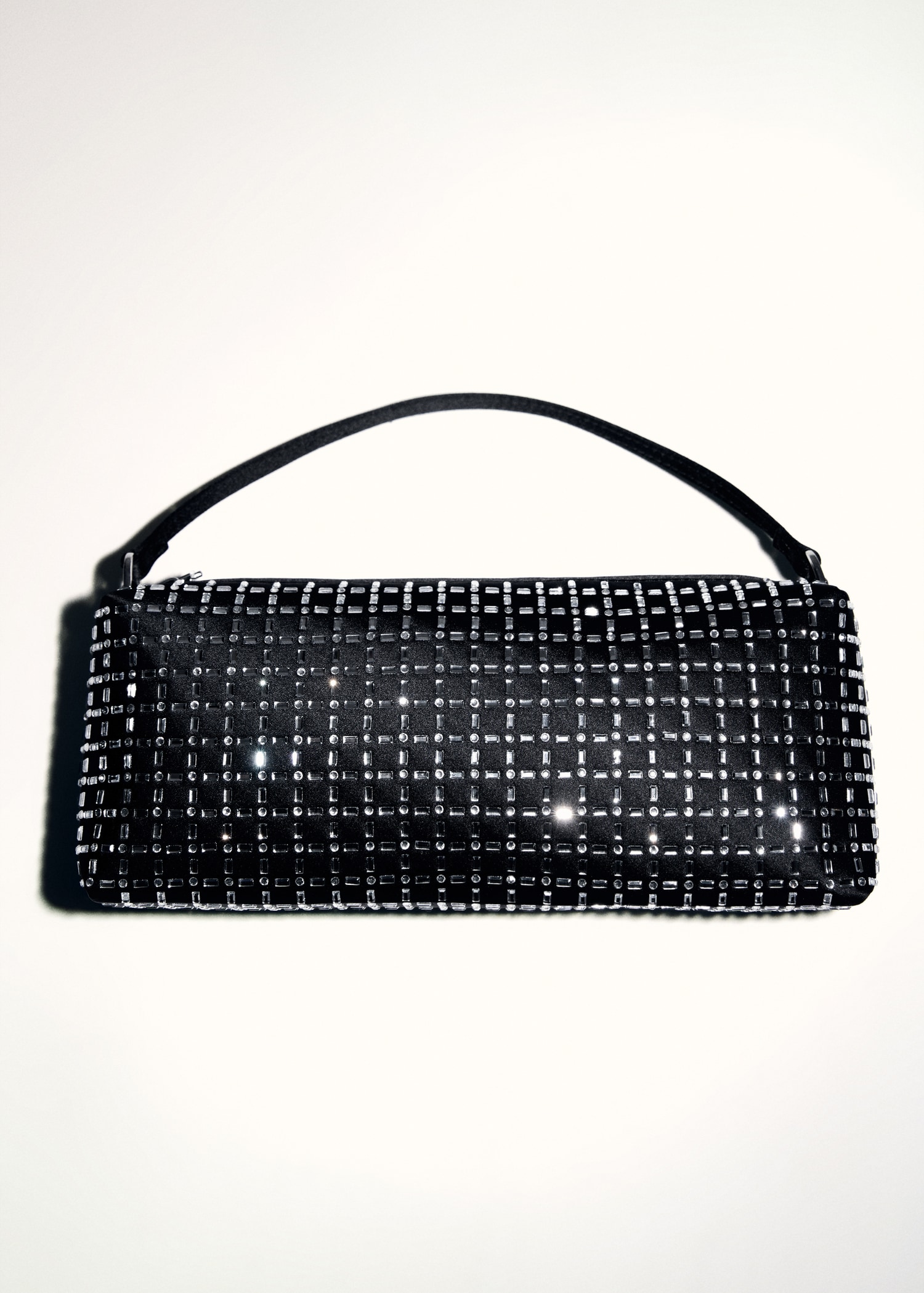 Mini bag with crystal appliqué - Деталь изделия 5