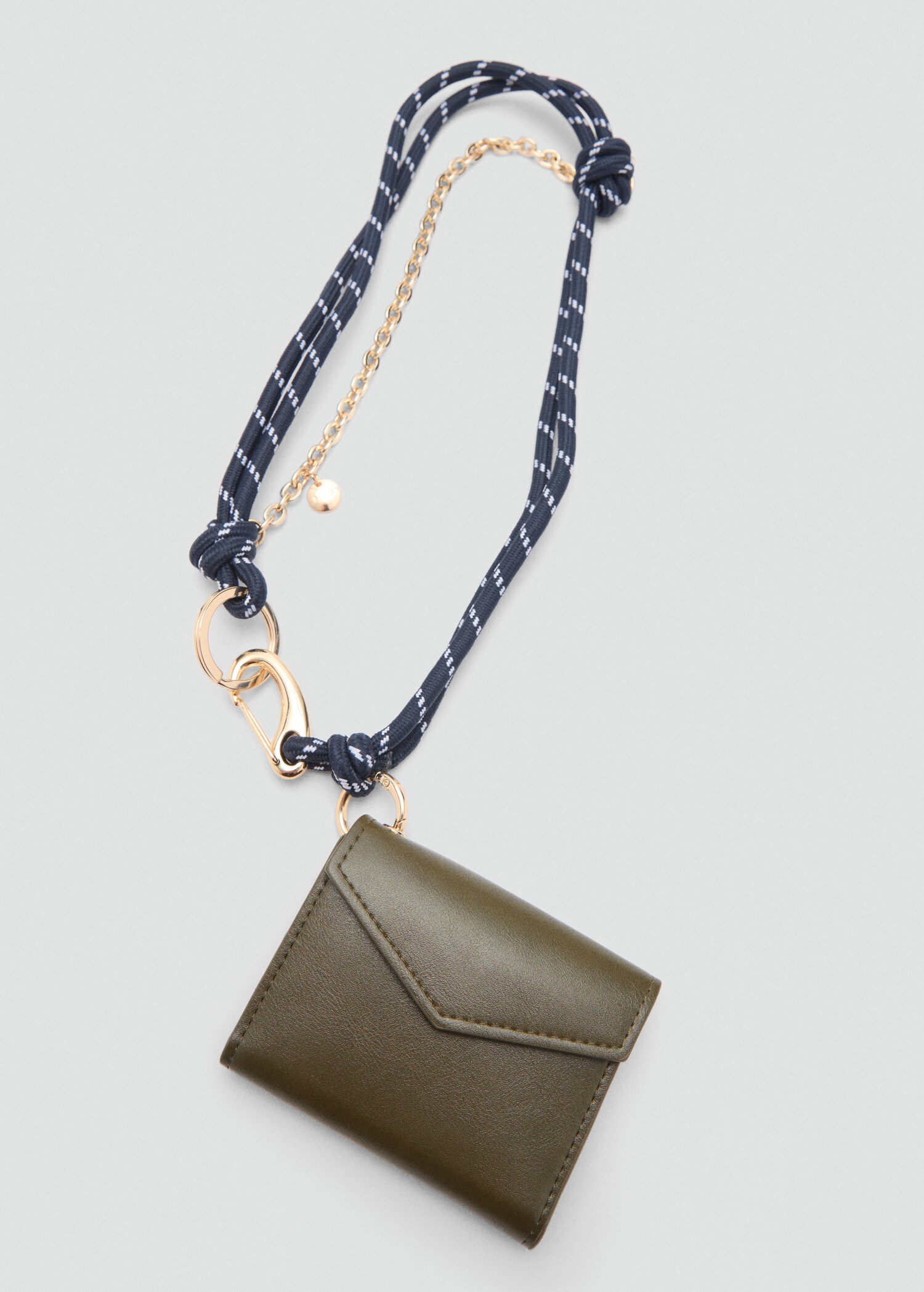 Mini purse carabiner keychain - Medium plane