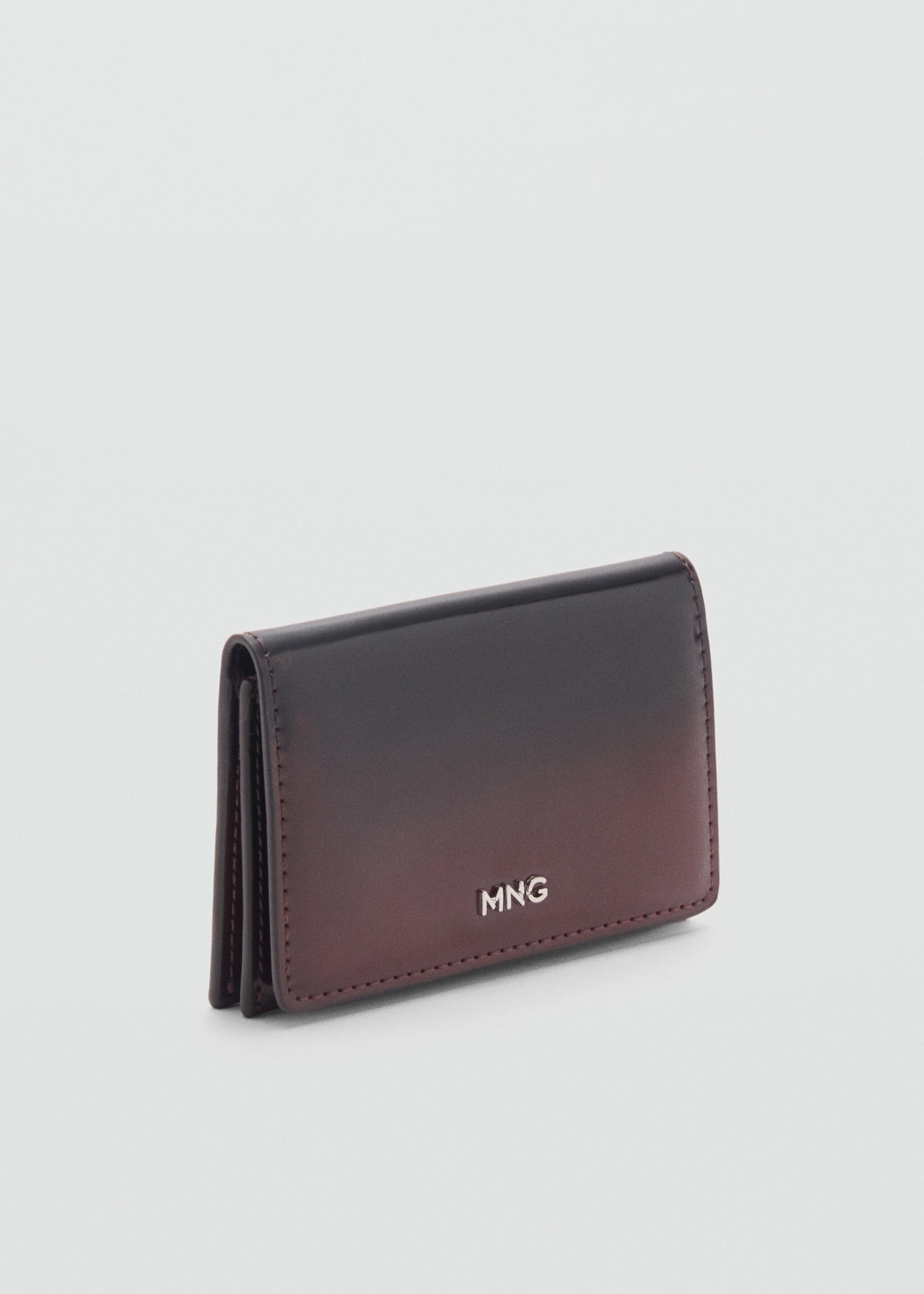 Gradient effect mini purse - Medium plane