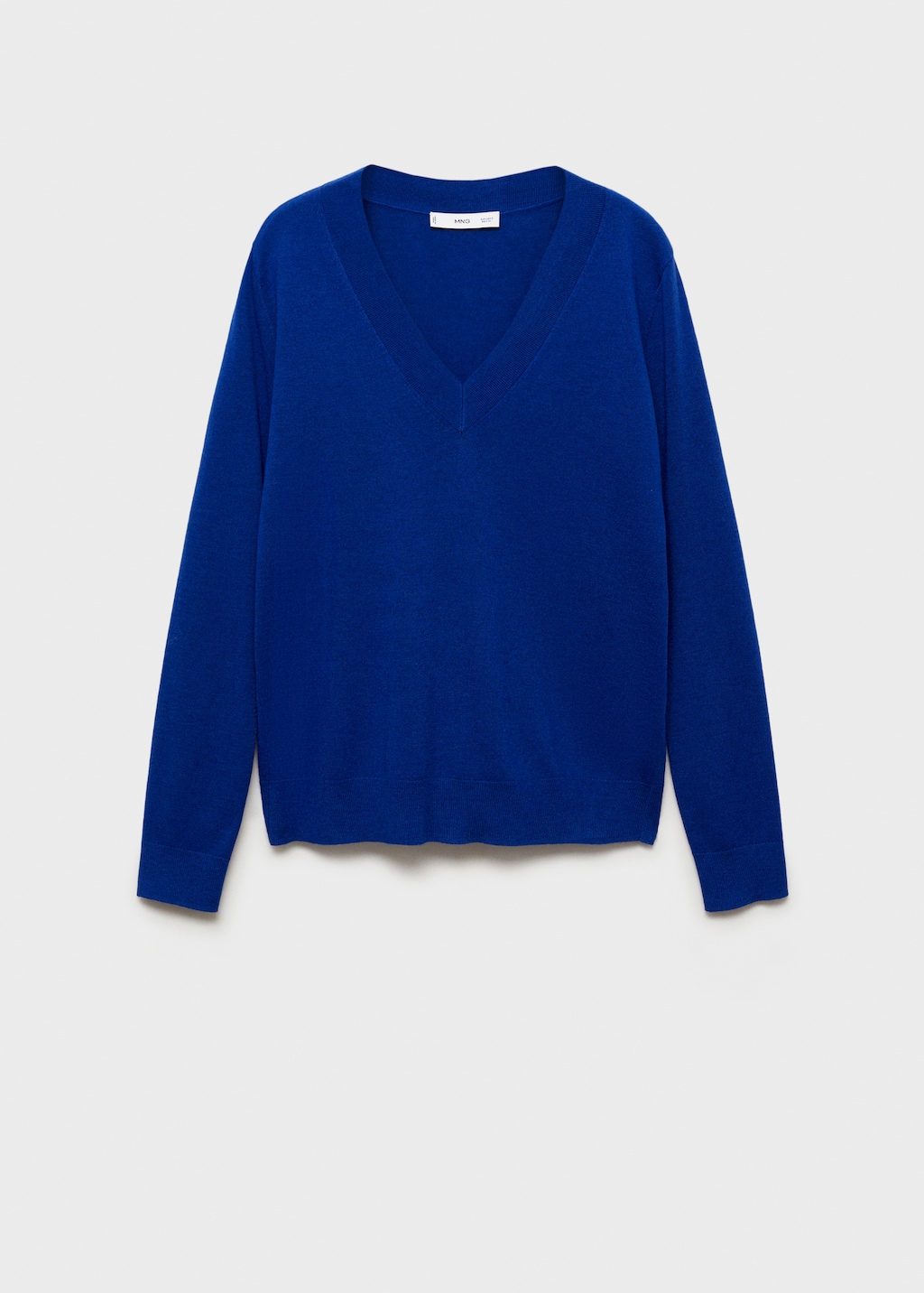 Mango V-neck knit sweater