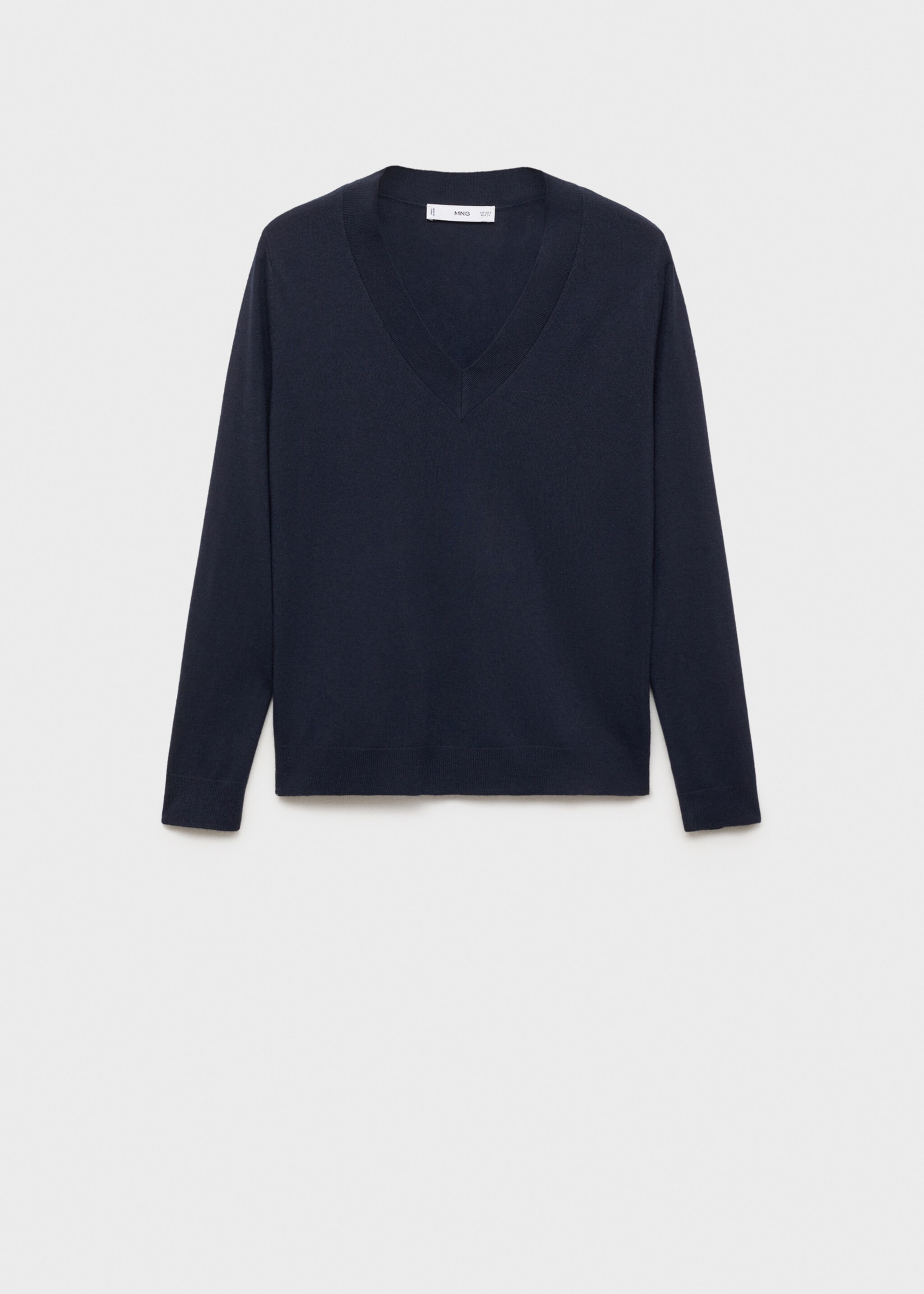 V-neck knit sweater - Article without model