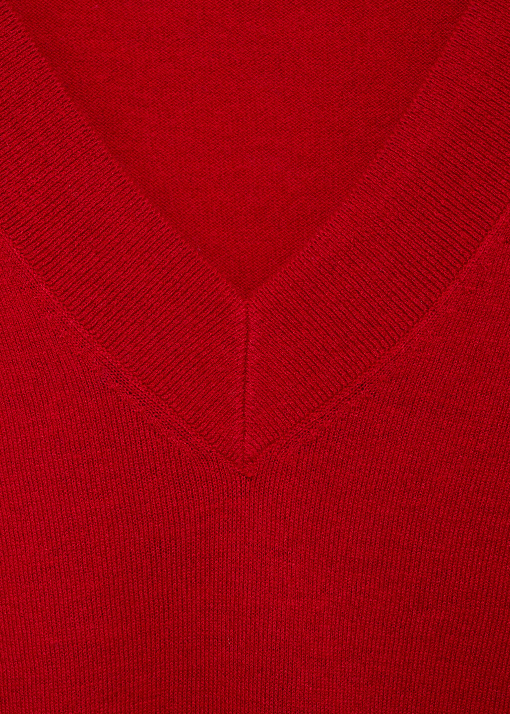 V-neck knit sweater - Details of the article 8