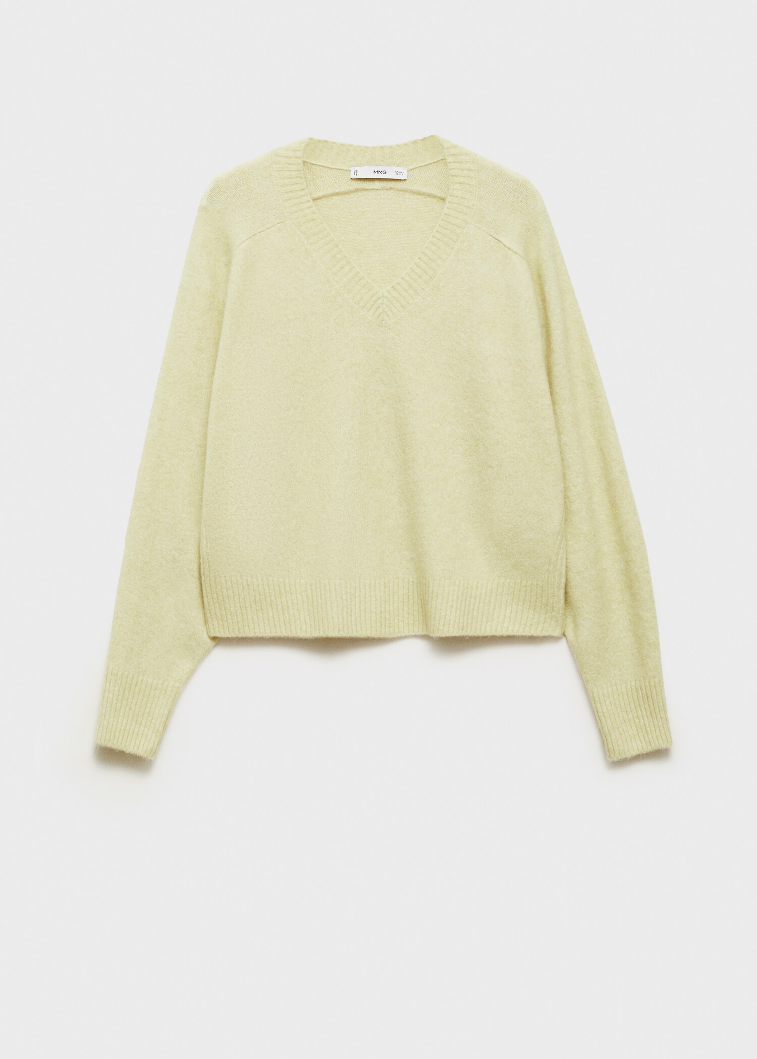 Strickpullover mit V-Ausschnitt - Artikel ohne Model