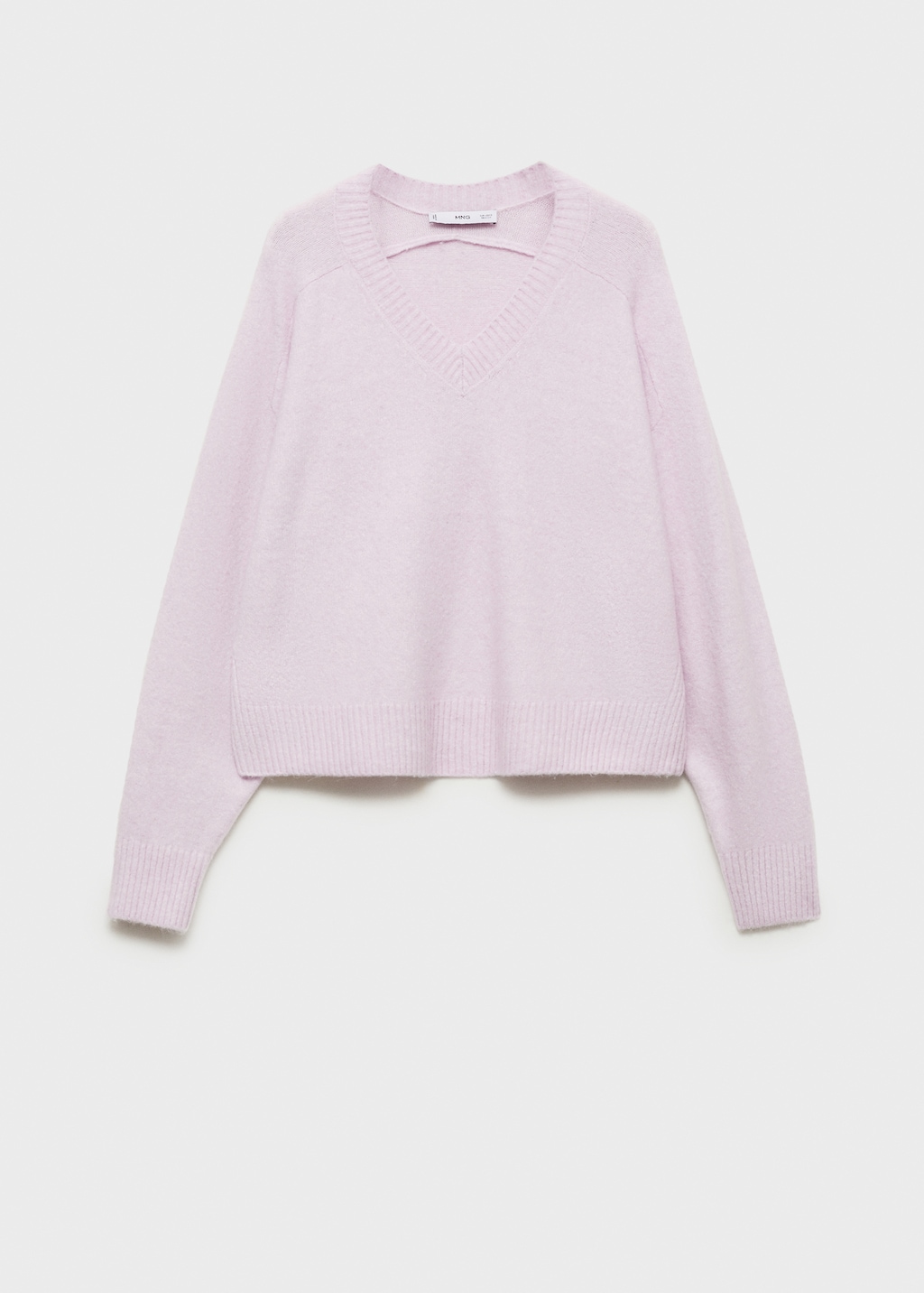 V-neck knit sweater - Women | MANGO USA V-neck knit sweater - Women | MANGO USA