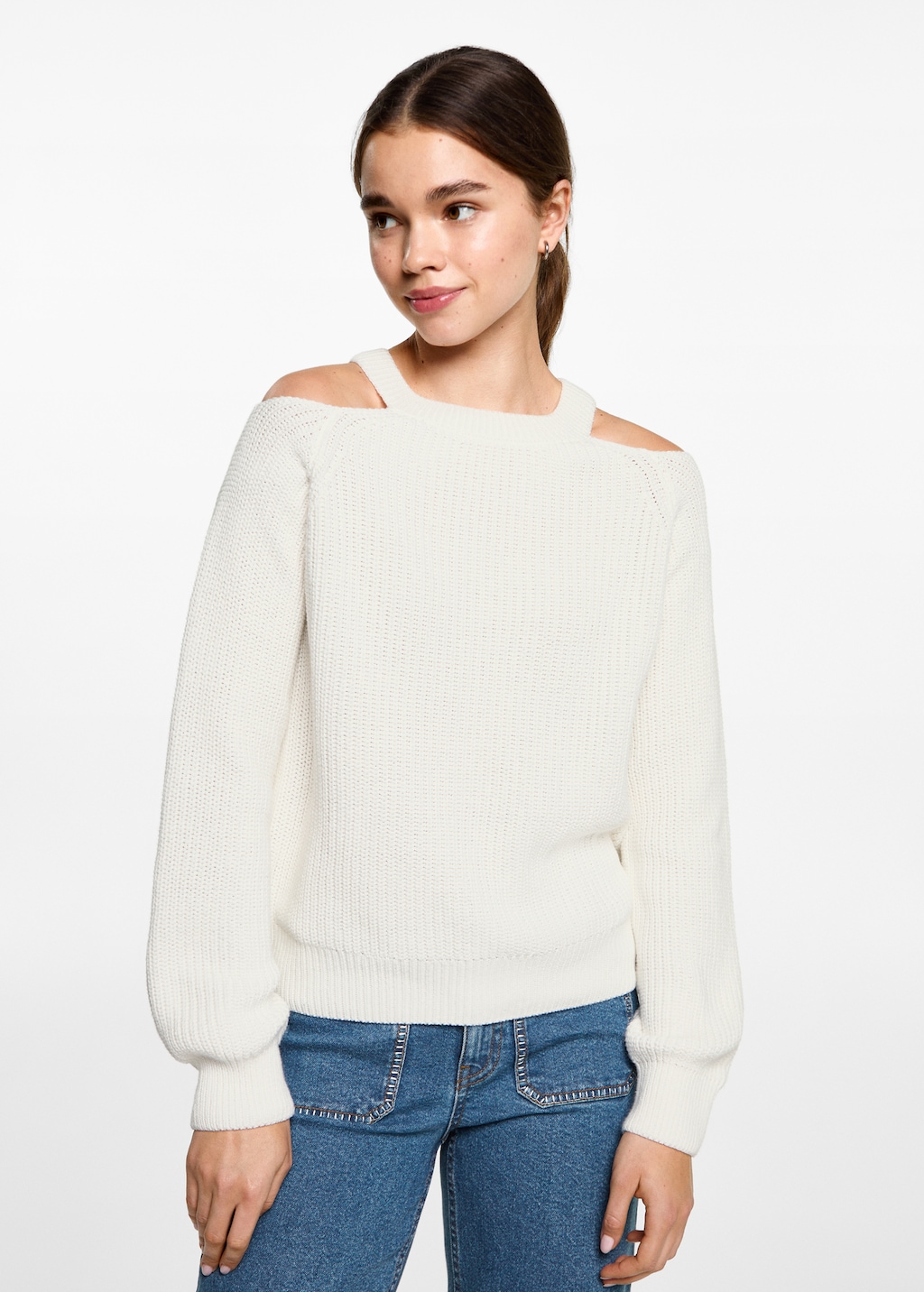 （セール）開催中 人気ブランドも続々プライス Off shoulders USA MANGO | Teen - sweater トップス
