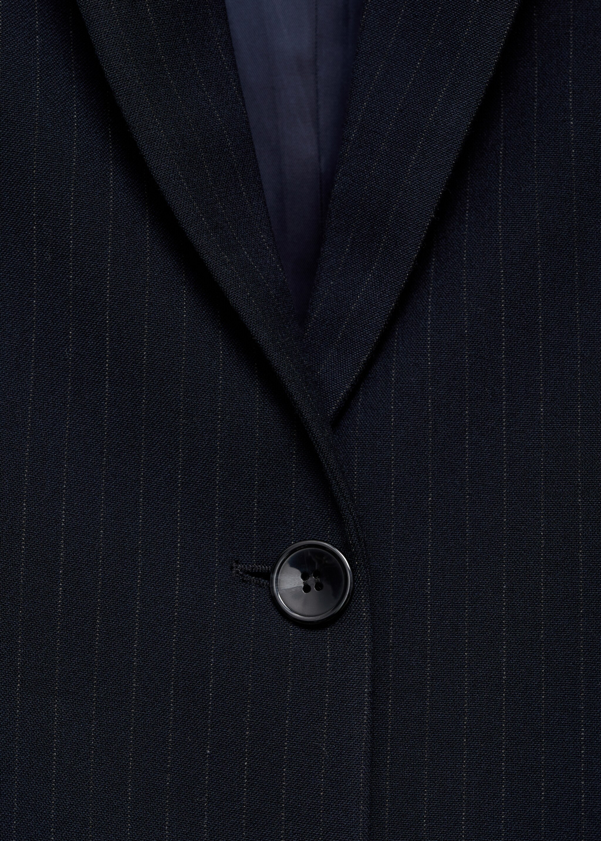 Pinstripe suit blazer - Details of the article 0
