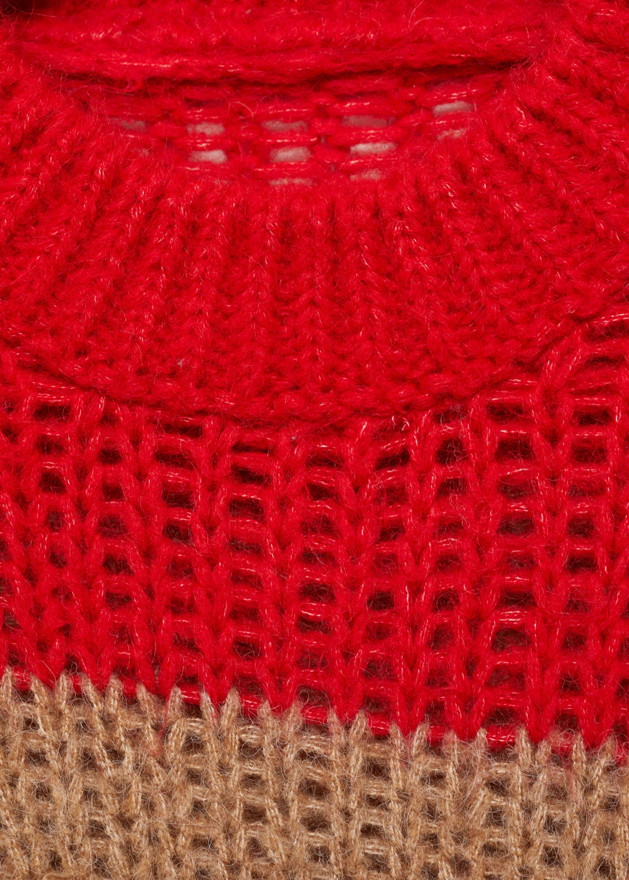 Gestreifter Grobstrick-Pullover - Detail des Artikels 8