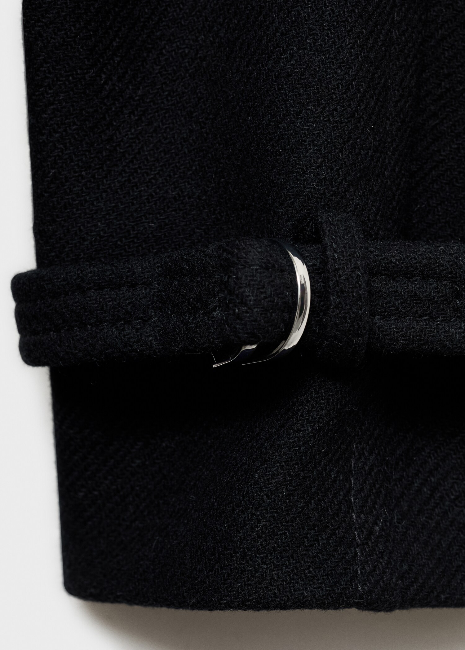 Cappotto lana Manteco maxi-revers - Dettaglio dell'articolo 0
