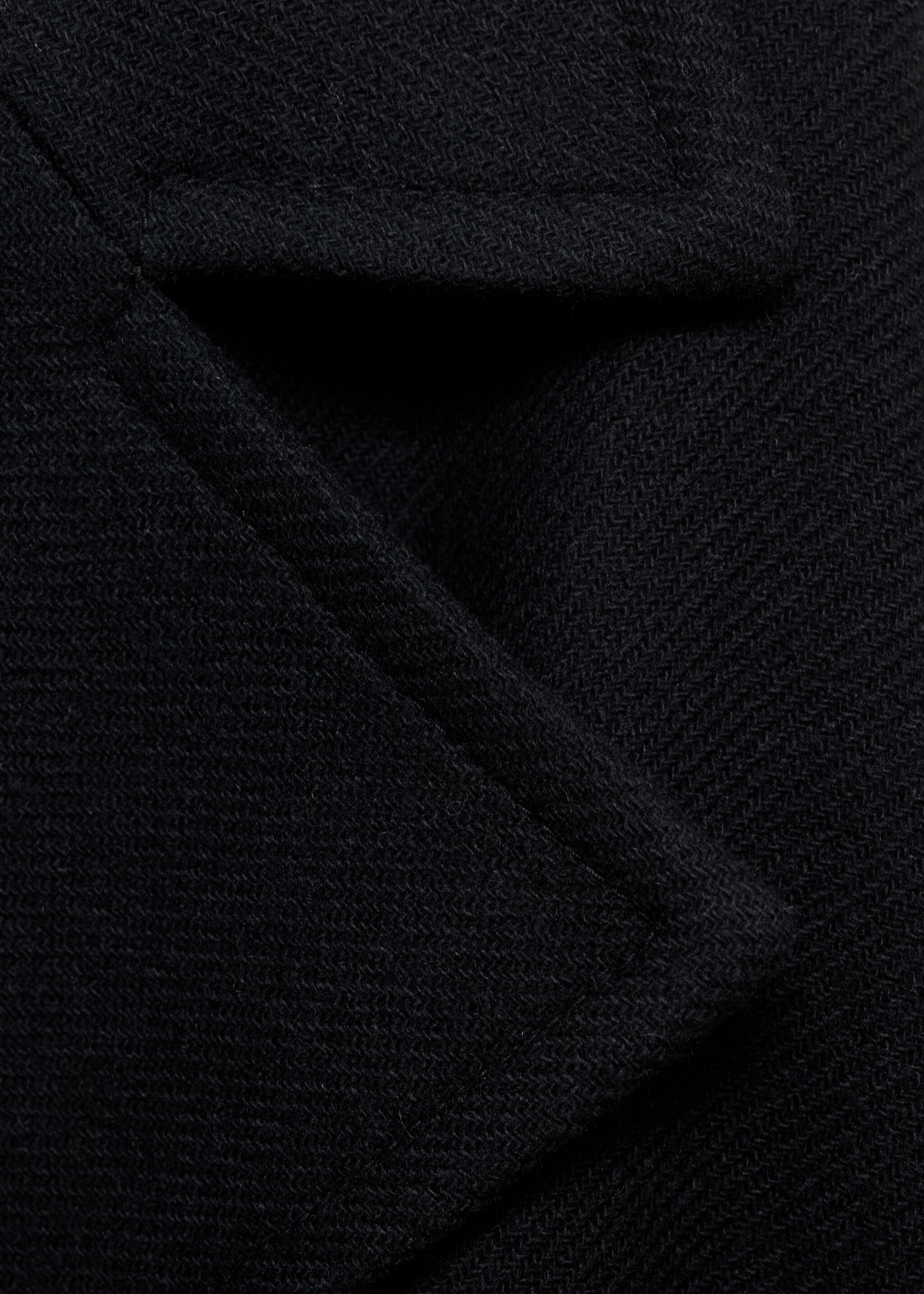 Maxi lapel Manteco wool coat - Details of the article 8