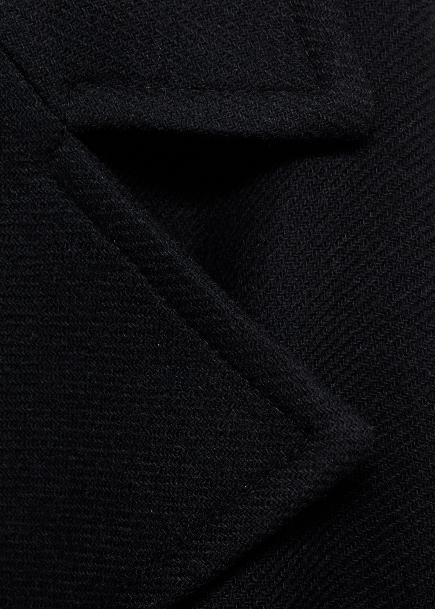 Cappotto lana Manteco maxi-revers - Dettaglio dell'articolo 8