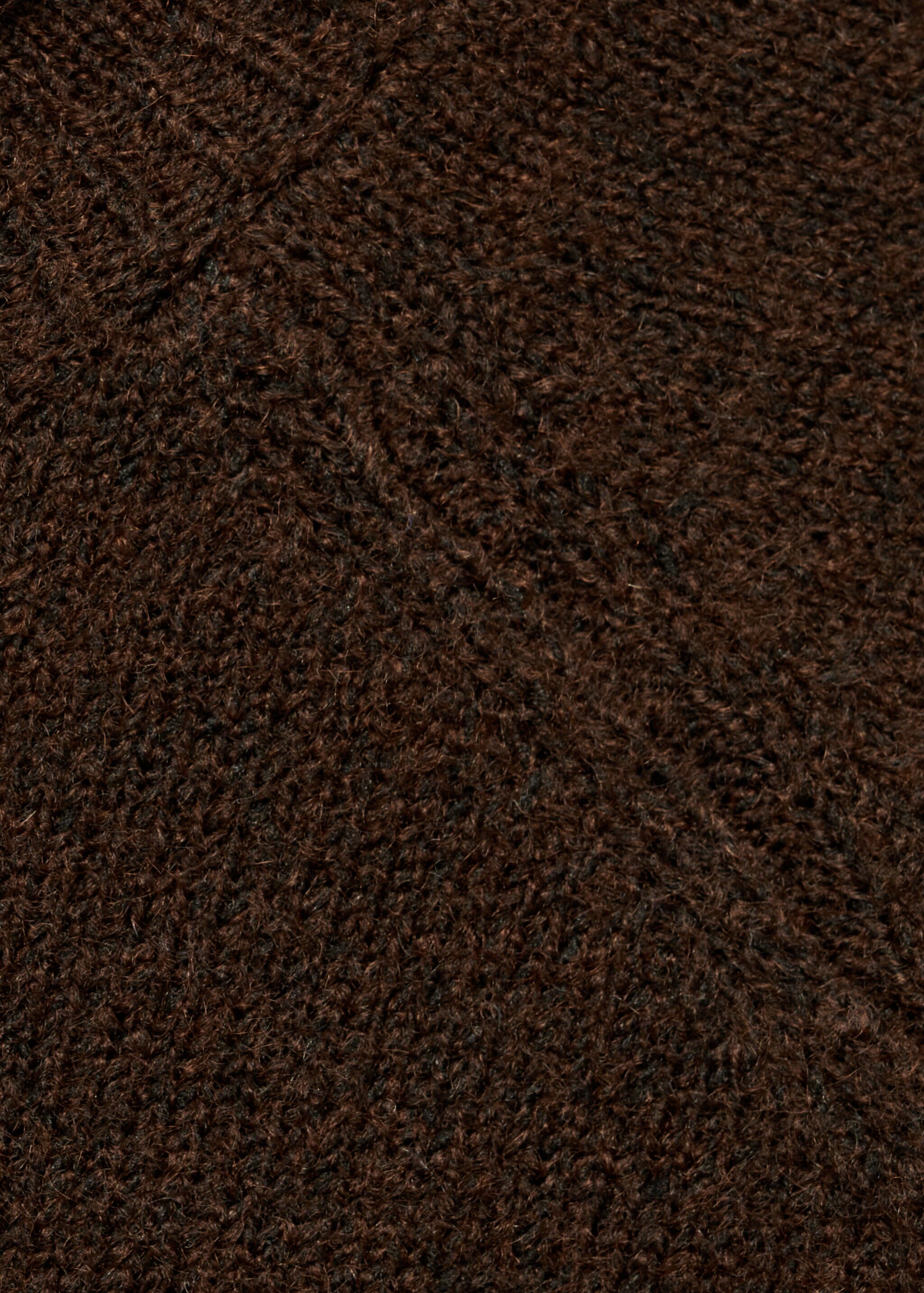 Round-neck knitted sweater - Details of the article 0
