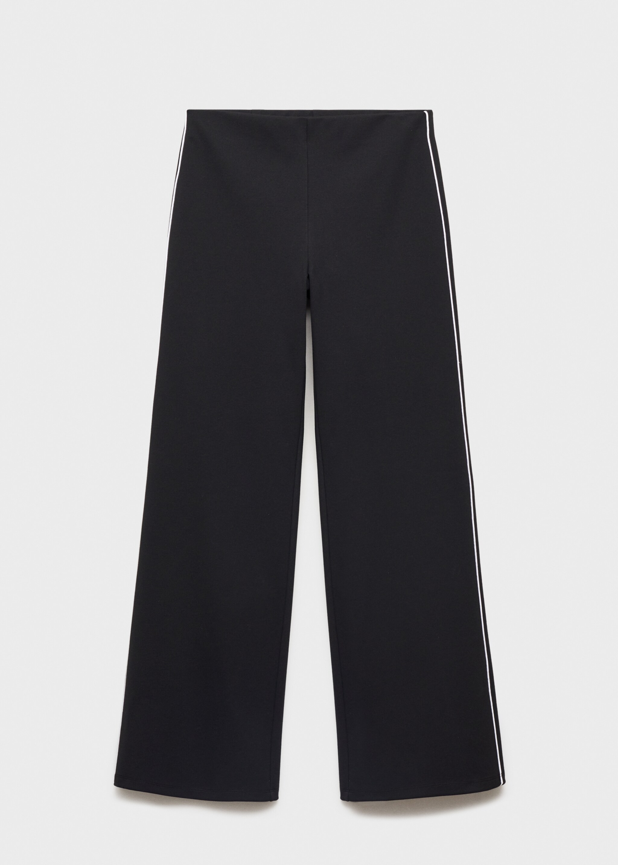 Pantalon maille rayure contrastante - Article sans modèle