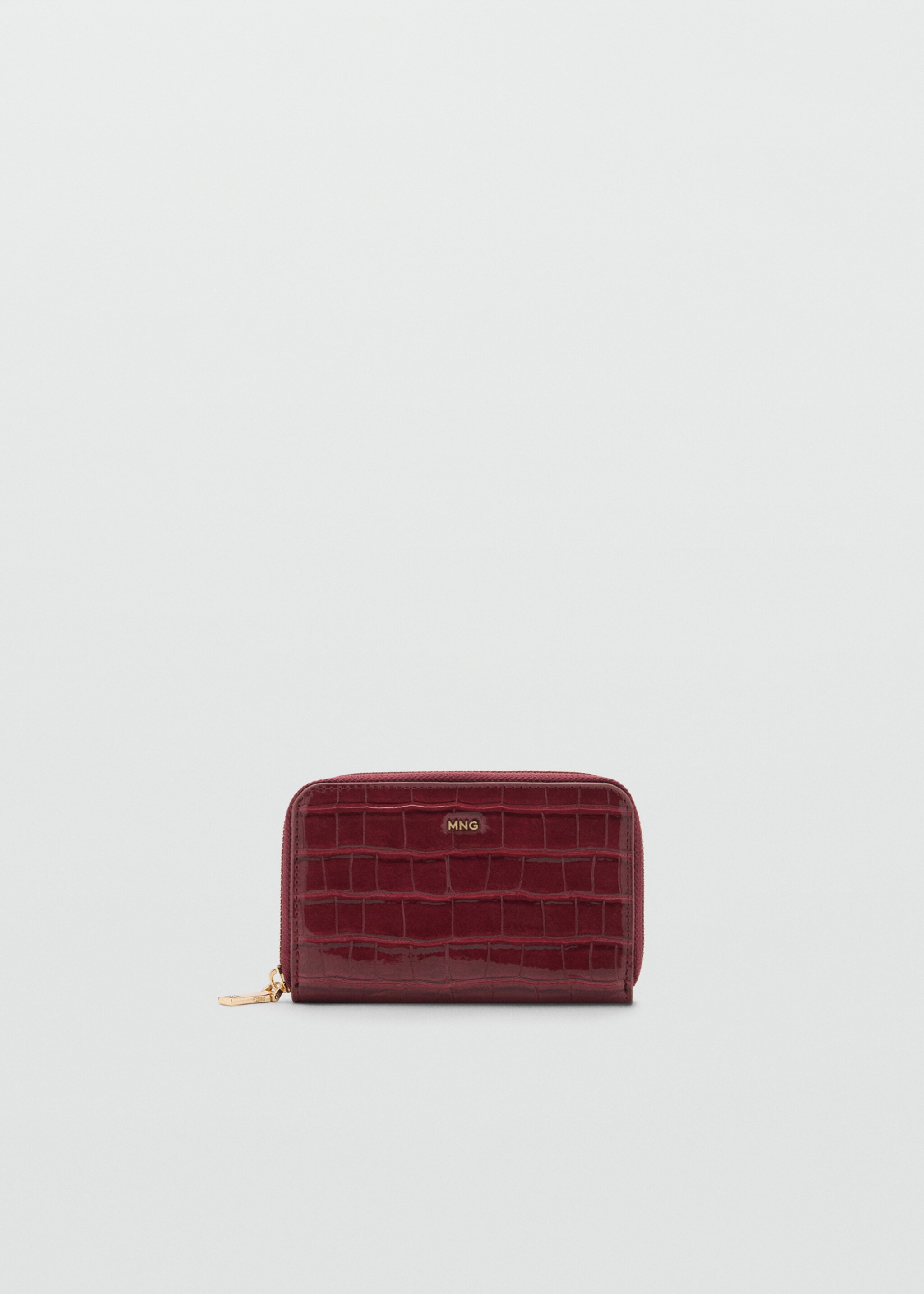 Crocodile-effect purse - Article without model