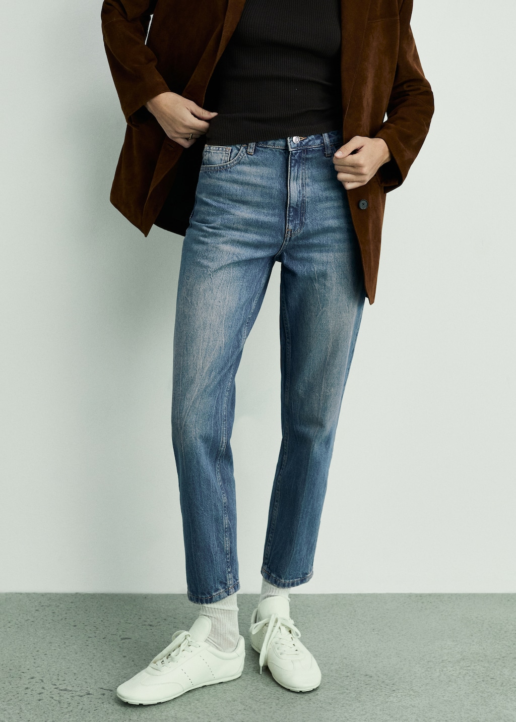 Mom2000 high-rise jeans - Dark Vintage Blue