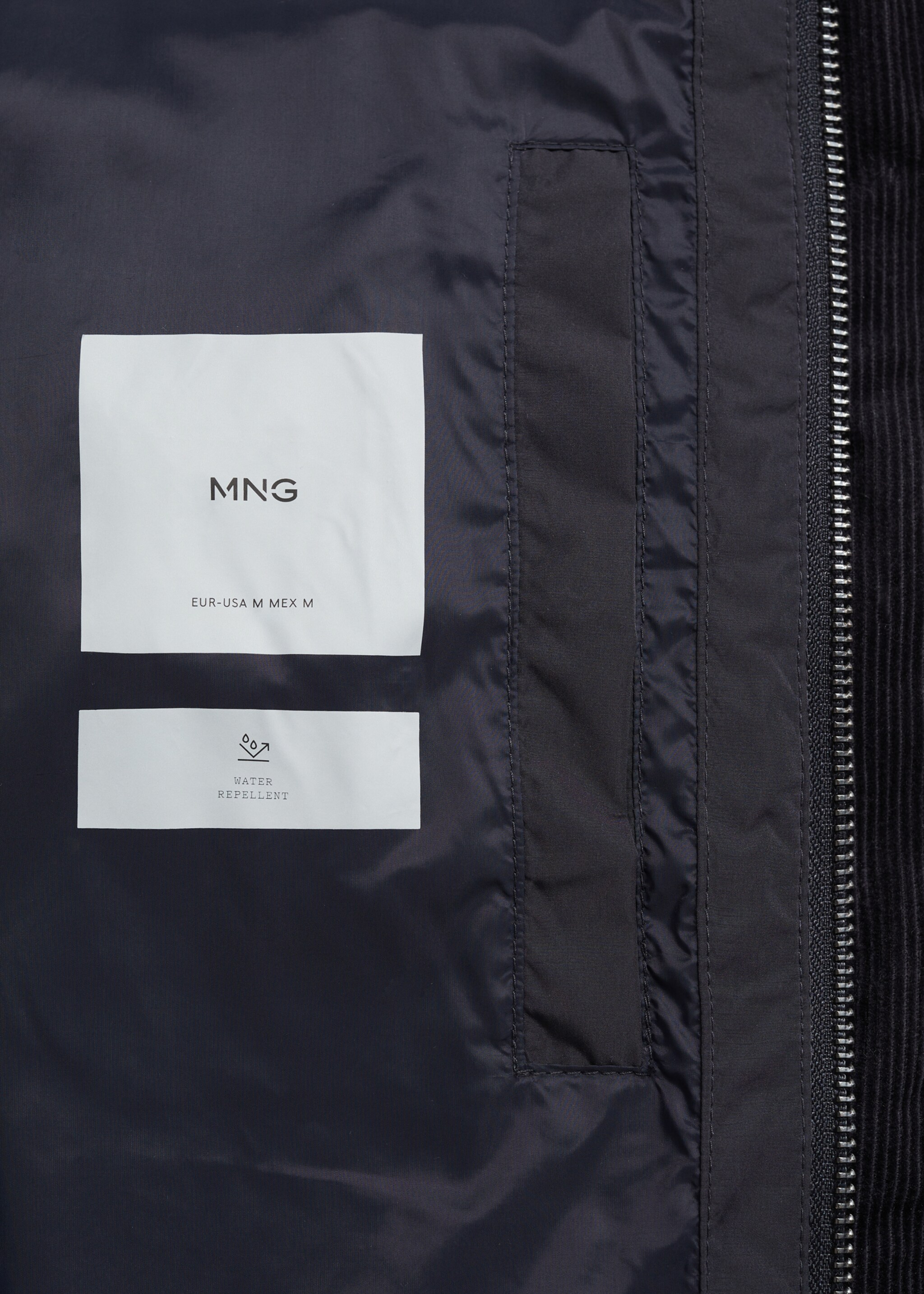 Anorak acolchado capucha water-repellent - Detalle del artículo 0