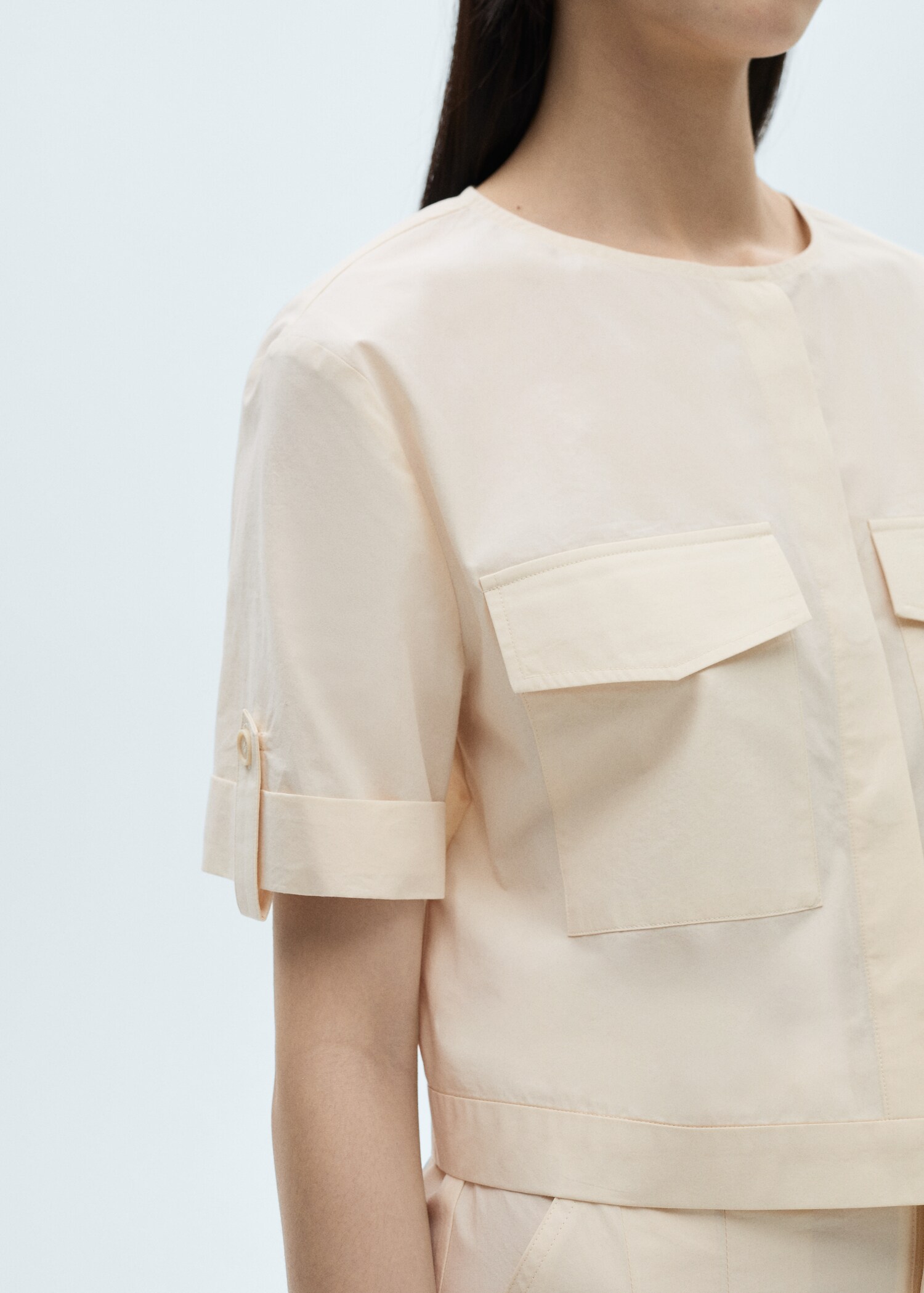 Blusa cotone tasche - Dettaglio dell'articolo 6