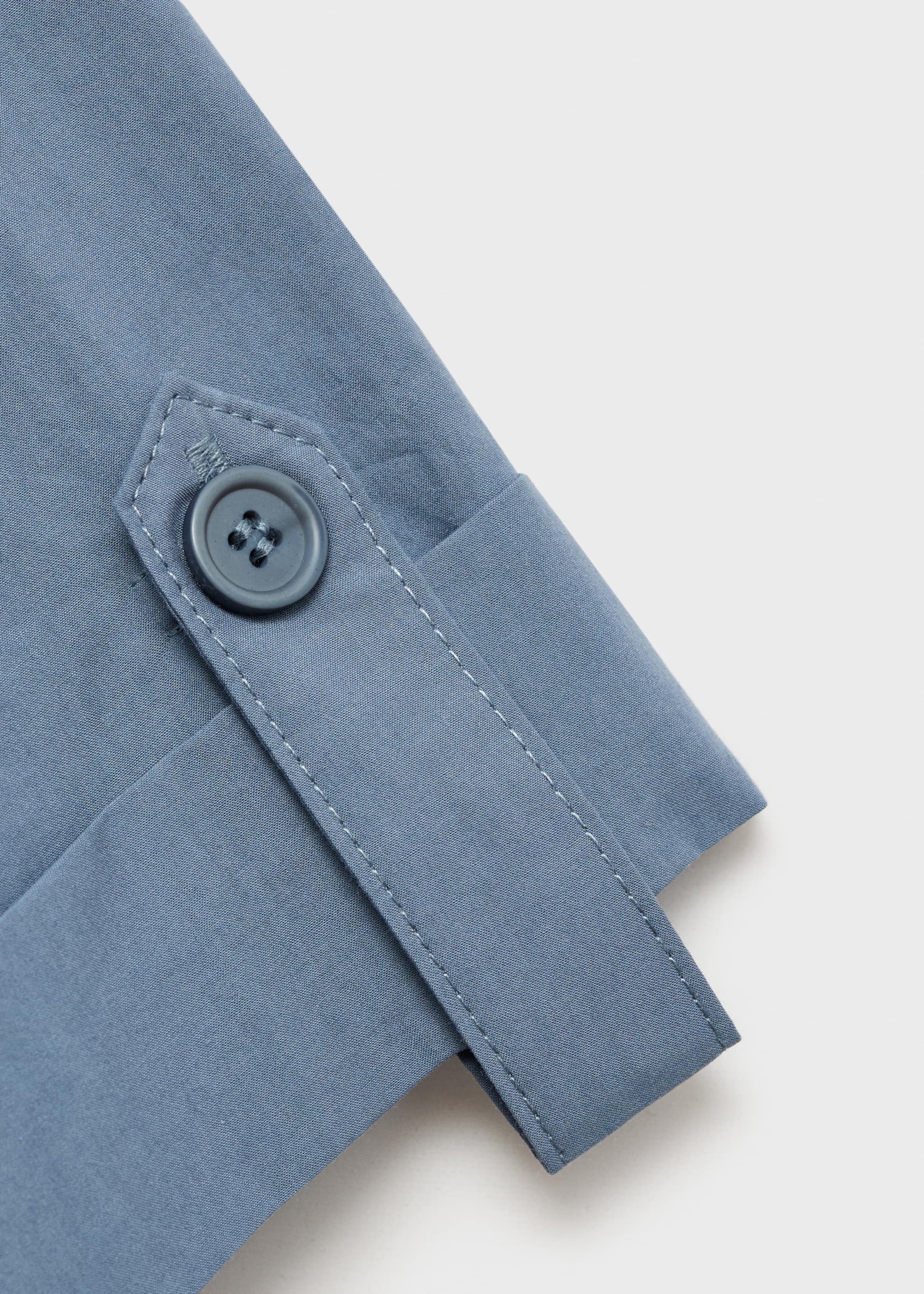 Katoenen blouse met zakken - Detail van het artikel 0
