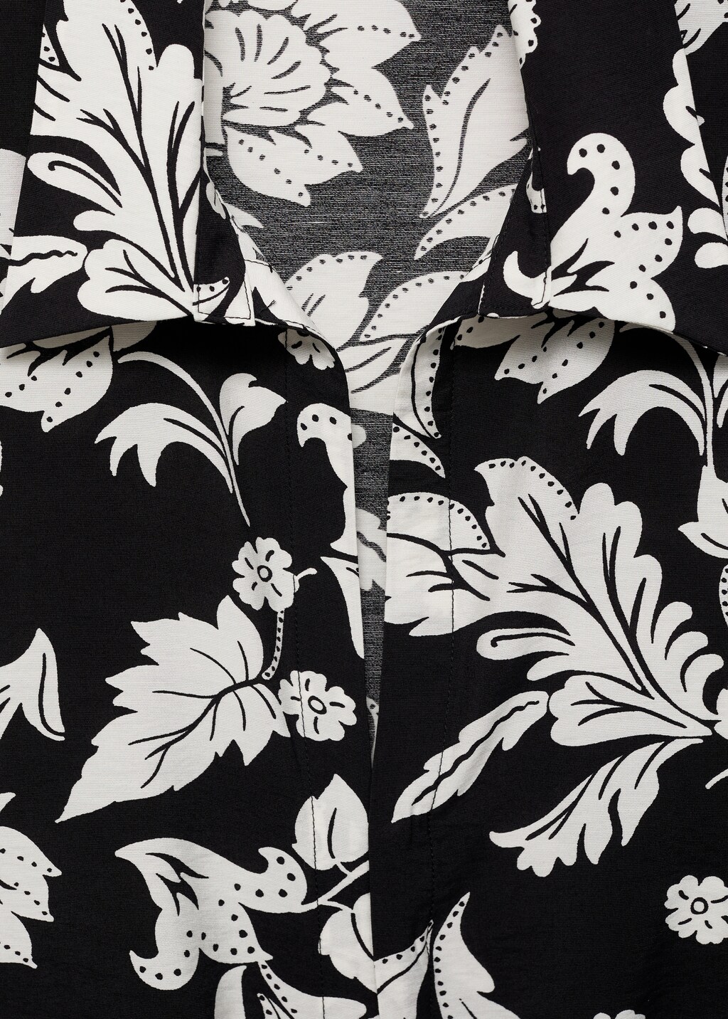 Floral-print blouse with knot detail - Women | MANGO USA