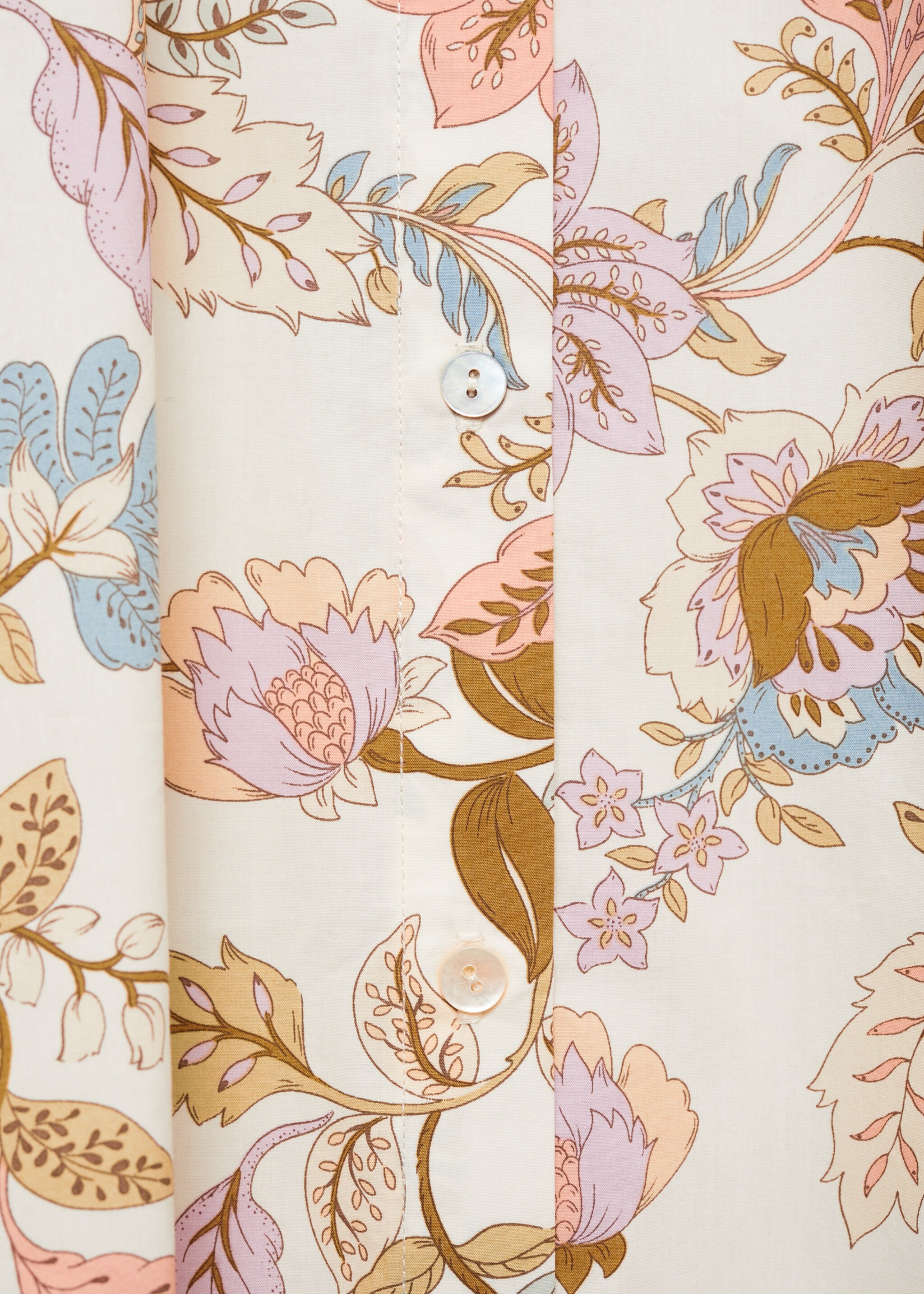 Blus katun bermotif bunga - Rincian barang 8
