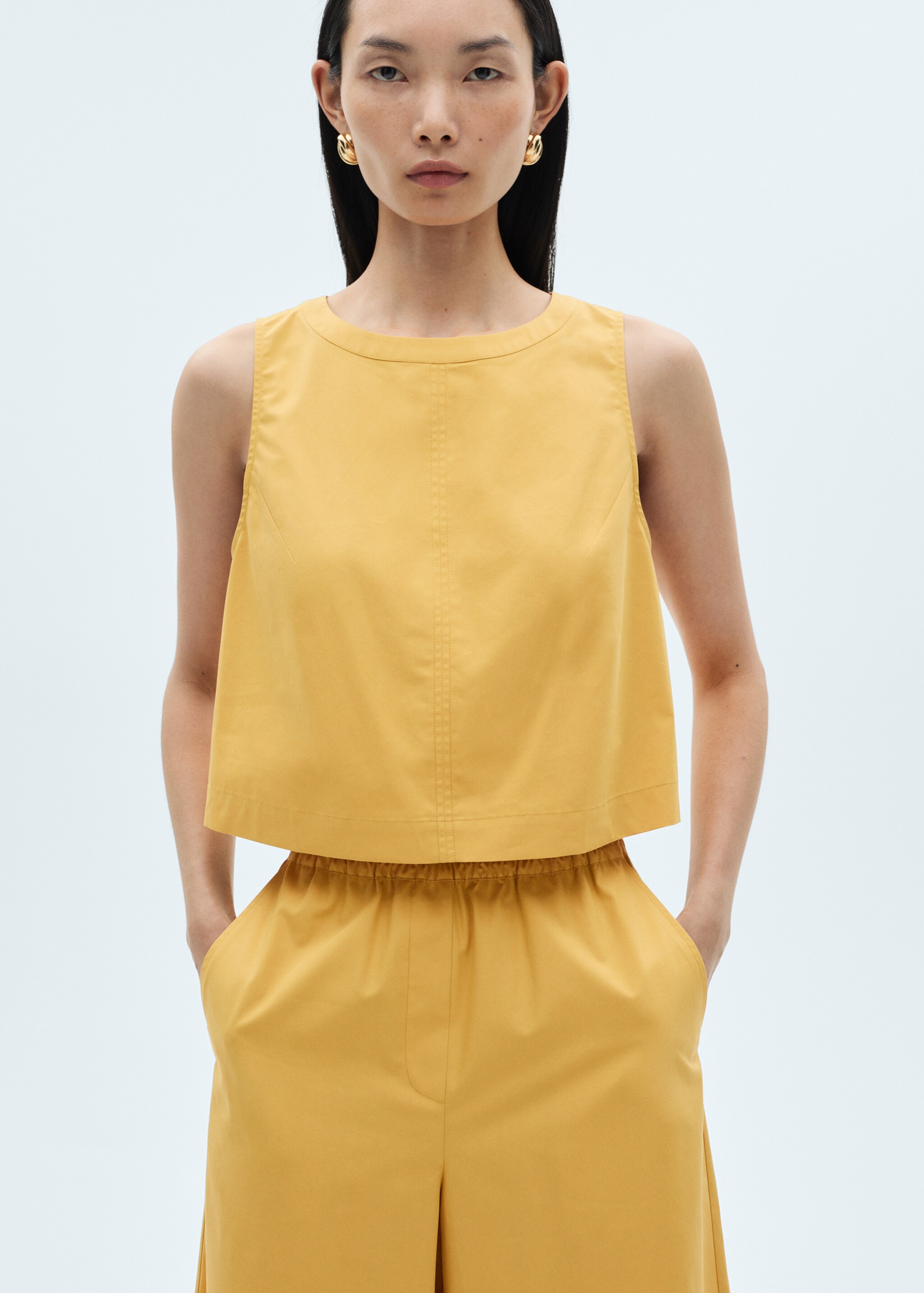 Pantalón culotte algodón - Detalle del artículo 1