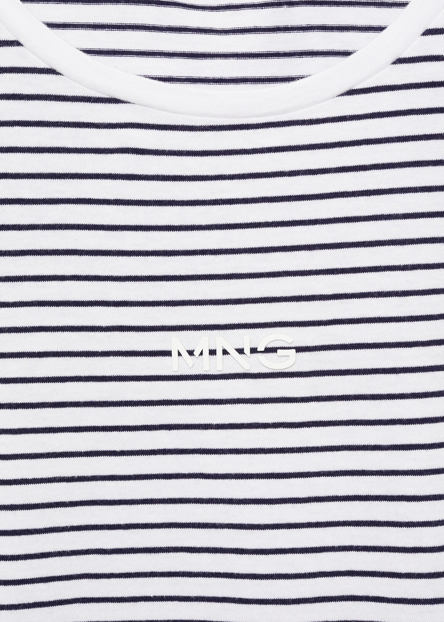 T-shirt logo garis-garis - Rincian barang 8