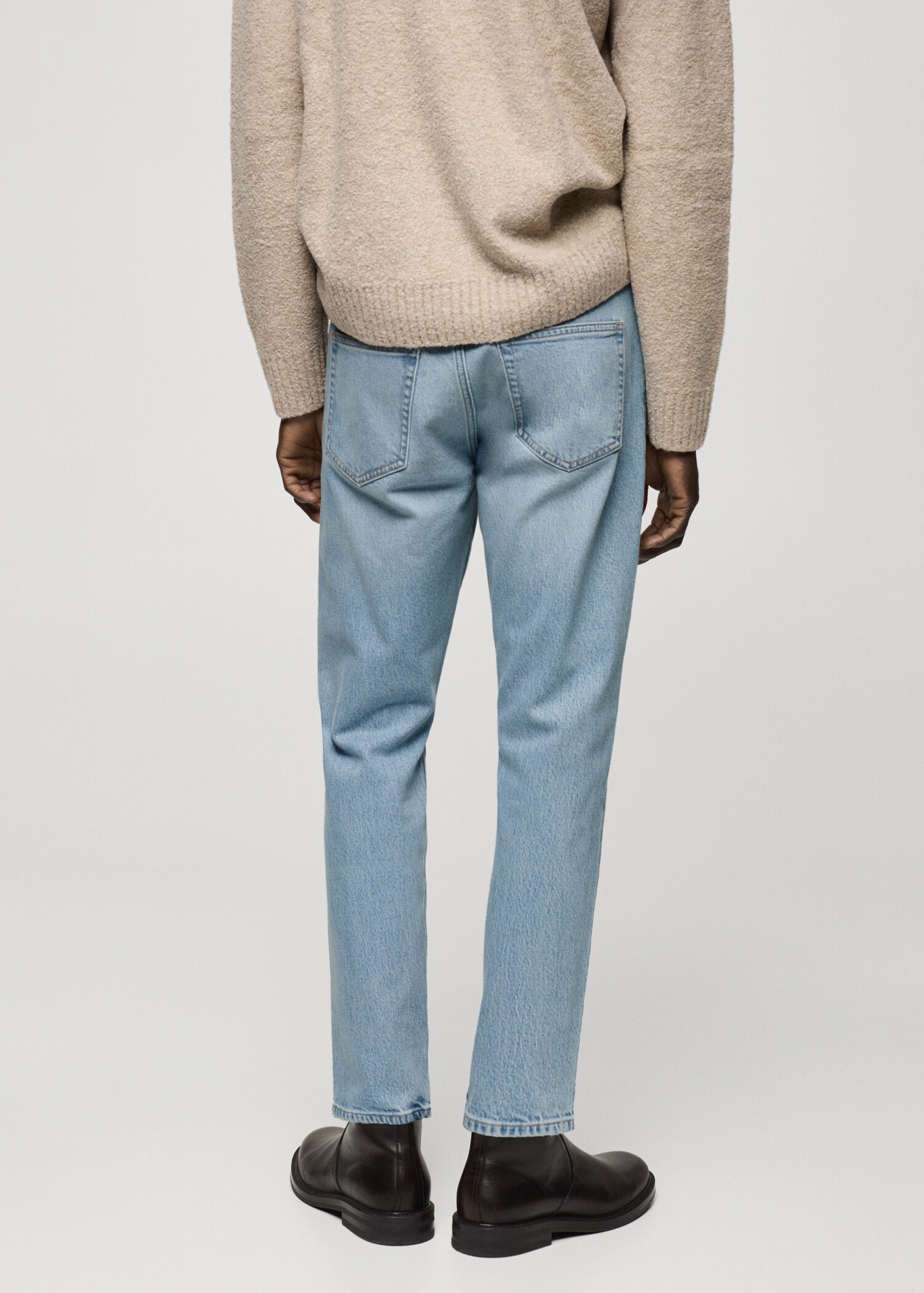 Tapered Fit-Jeans Ben - Rückseite des Artikels