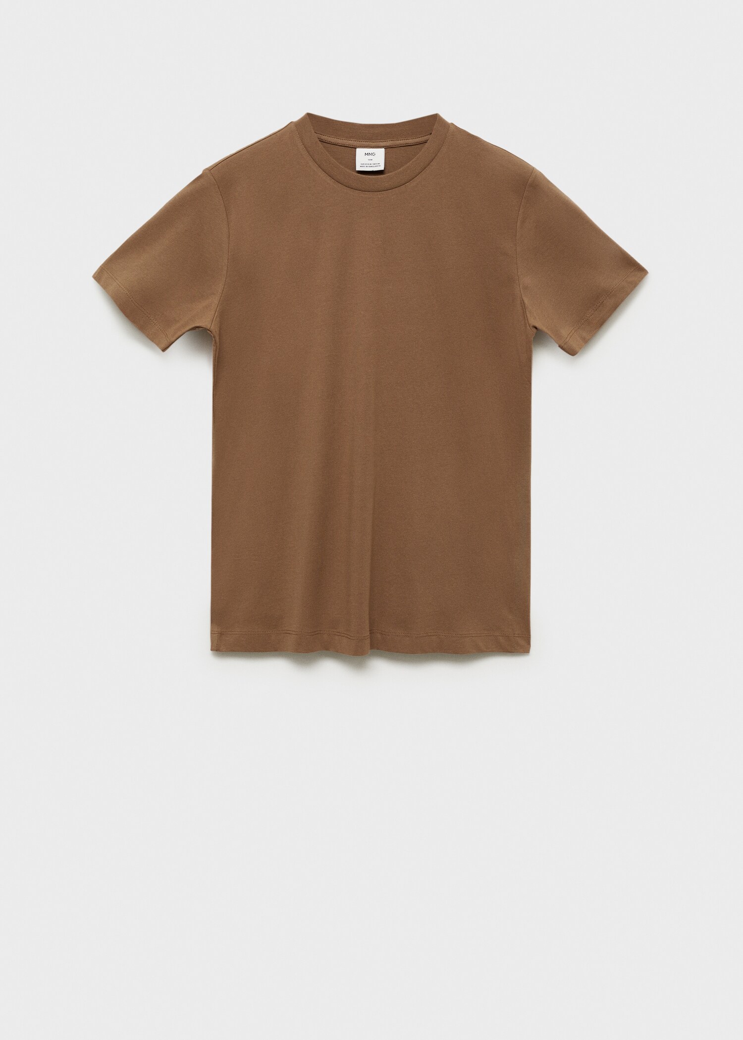 Slim-Fit-T-Shirt aus 100 % Baumwolle - Artikel ohne Model