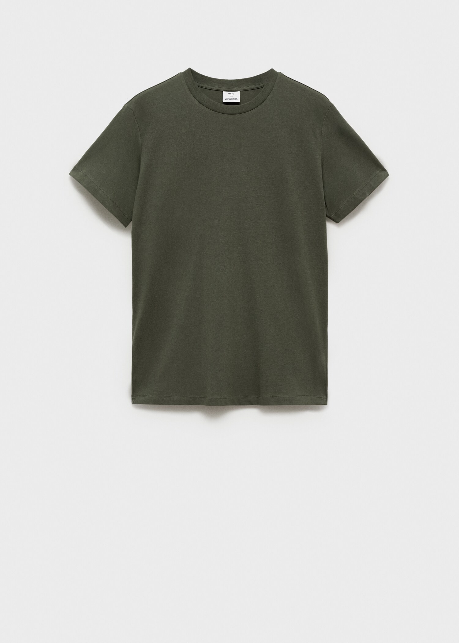 100% cotton slim-fit t-shirt - Article without model