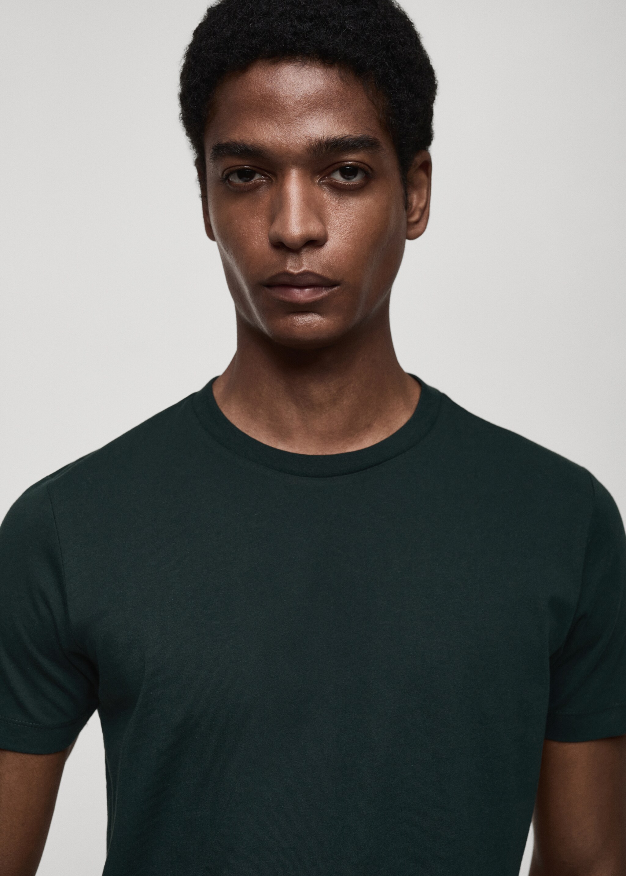 Maglietta 100% cotone slim-fit - Dettaglio dell'articolo 1