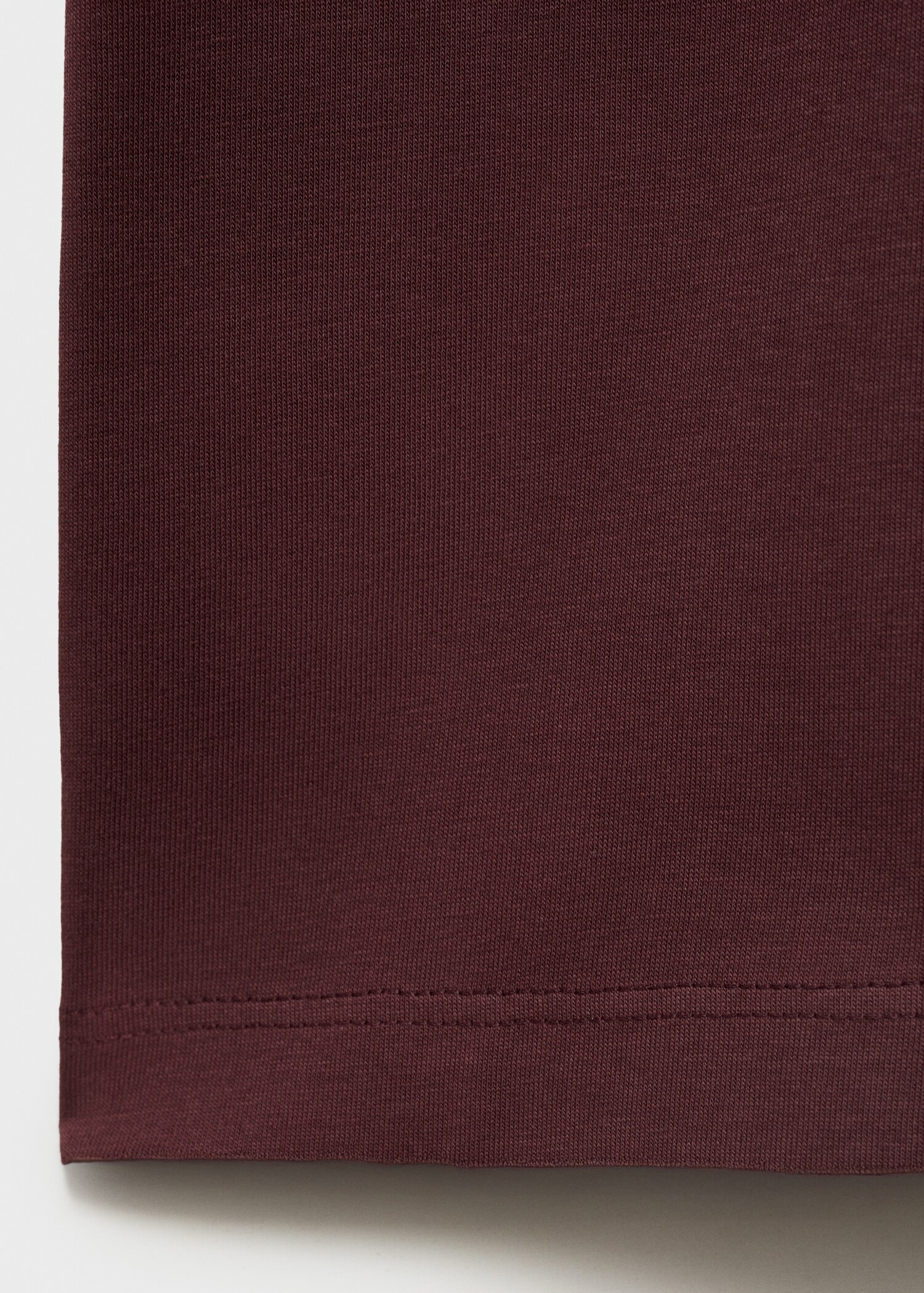 100% cotton slim-fit t-shirt - Details of the article 0