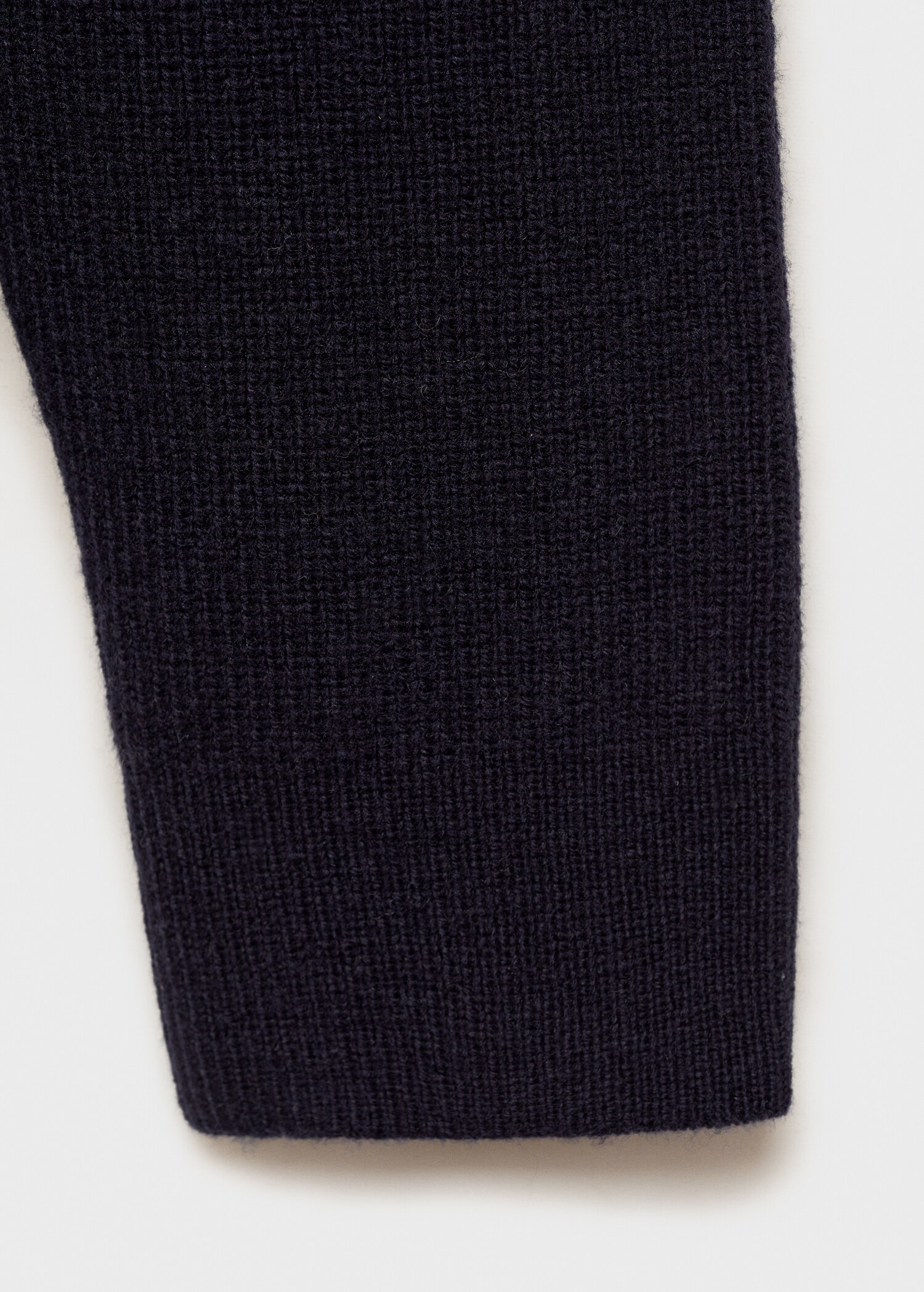 Knitted wool blend polo sweater - Details of the article 0