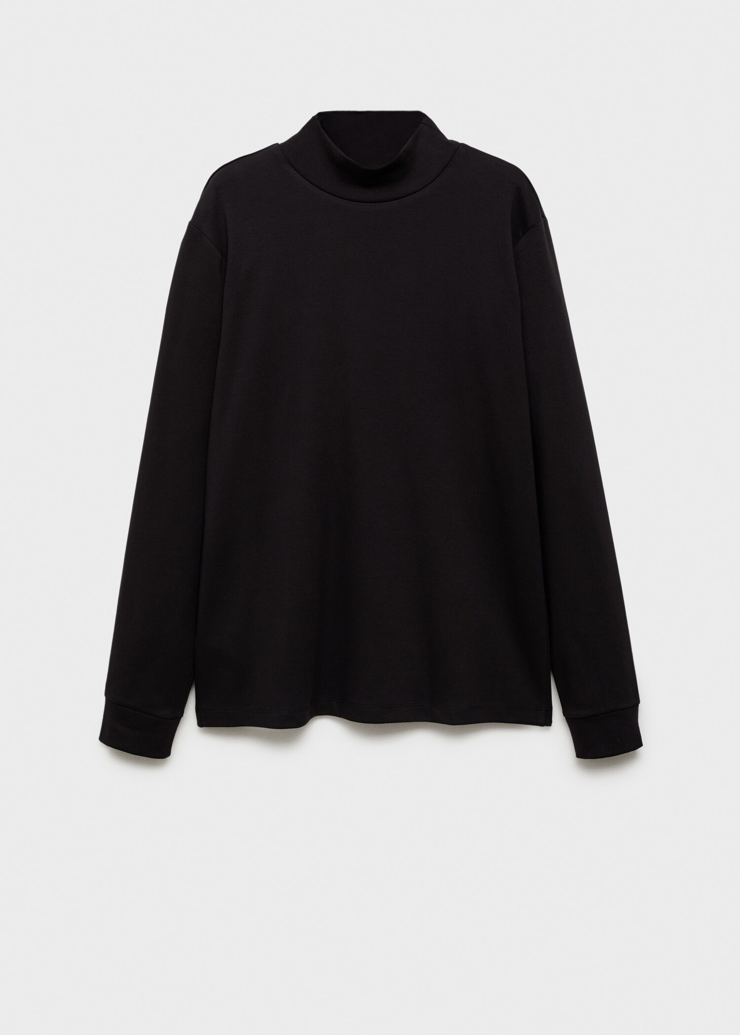 Perkins-neck long-sleeved t-shirt - Article without model