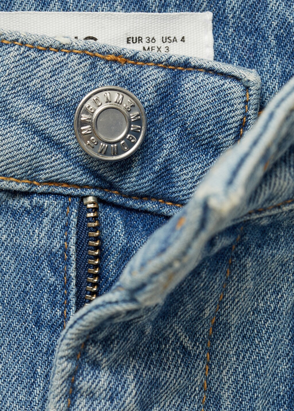 High-waisted denim shorts with pockets - Women | MANGO USA