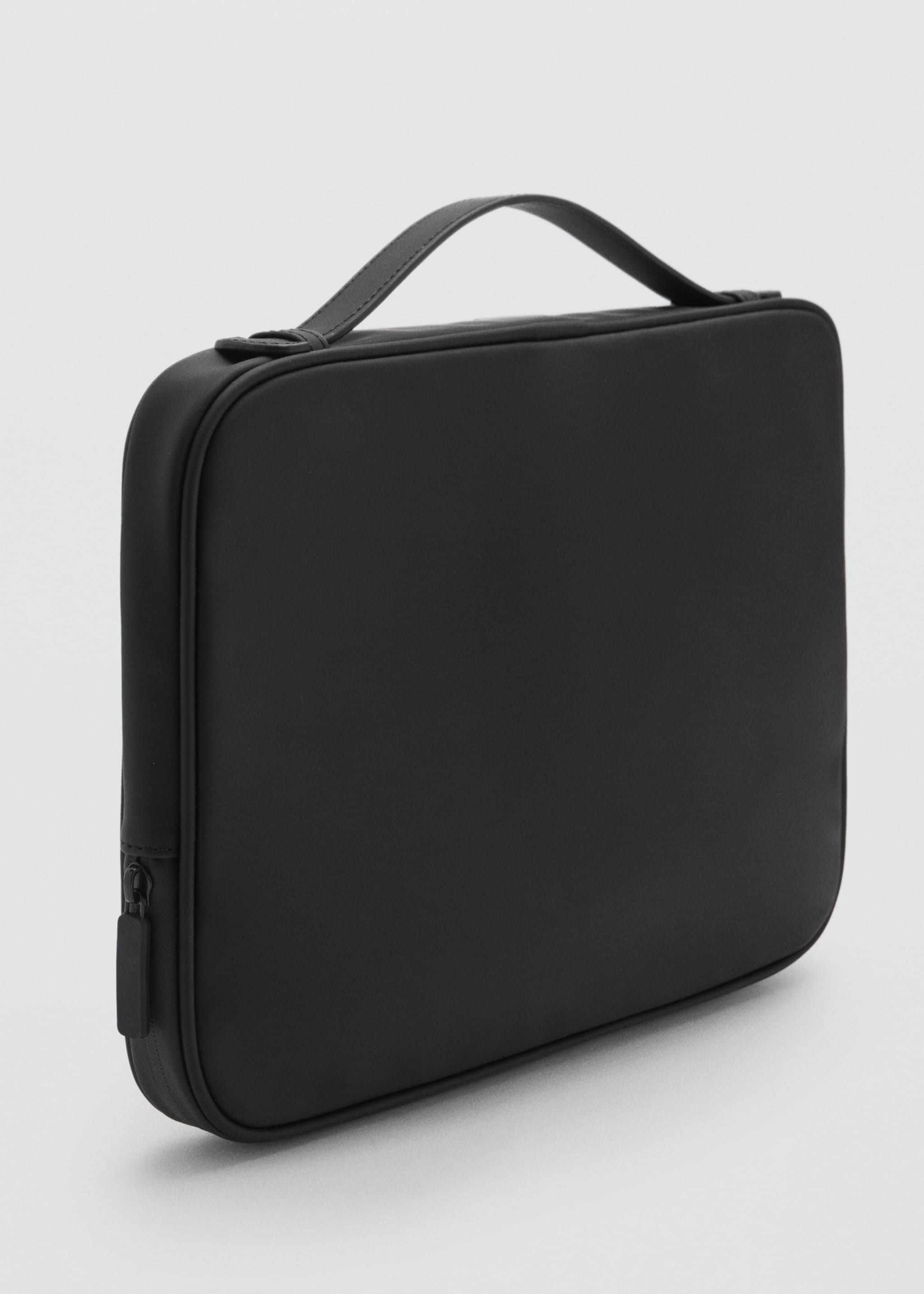 Rubberised laptop case - Medium plane