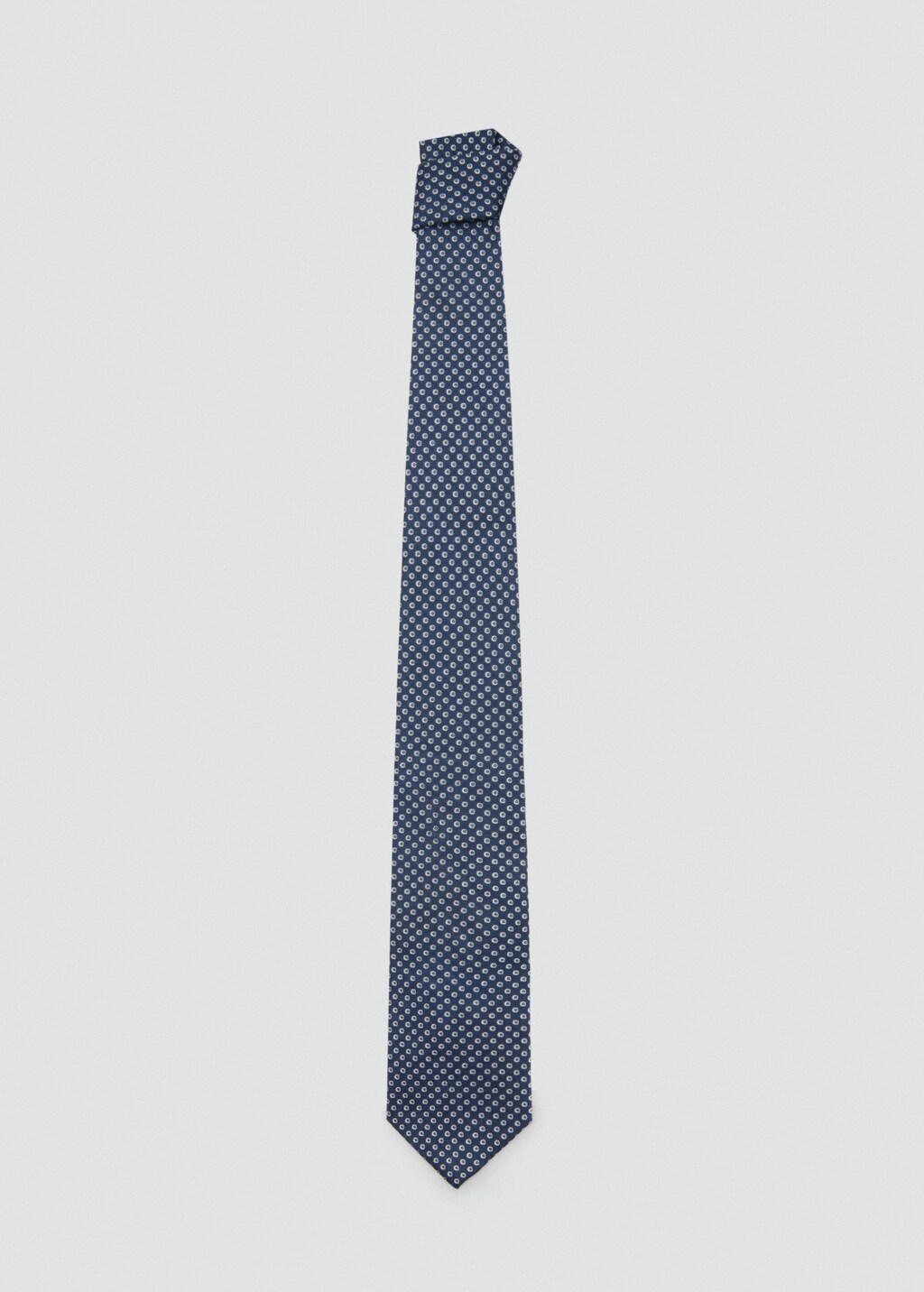 Structured wool tie - Men | MANGO Canada