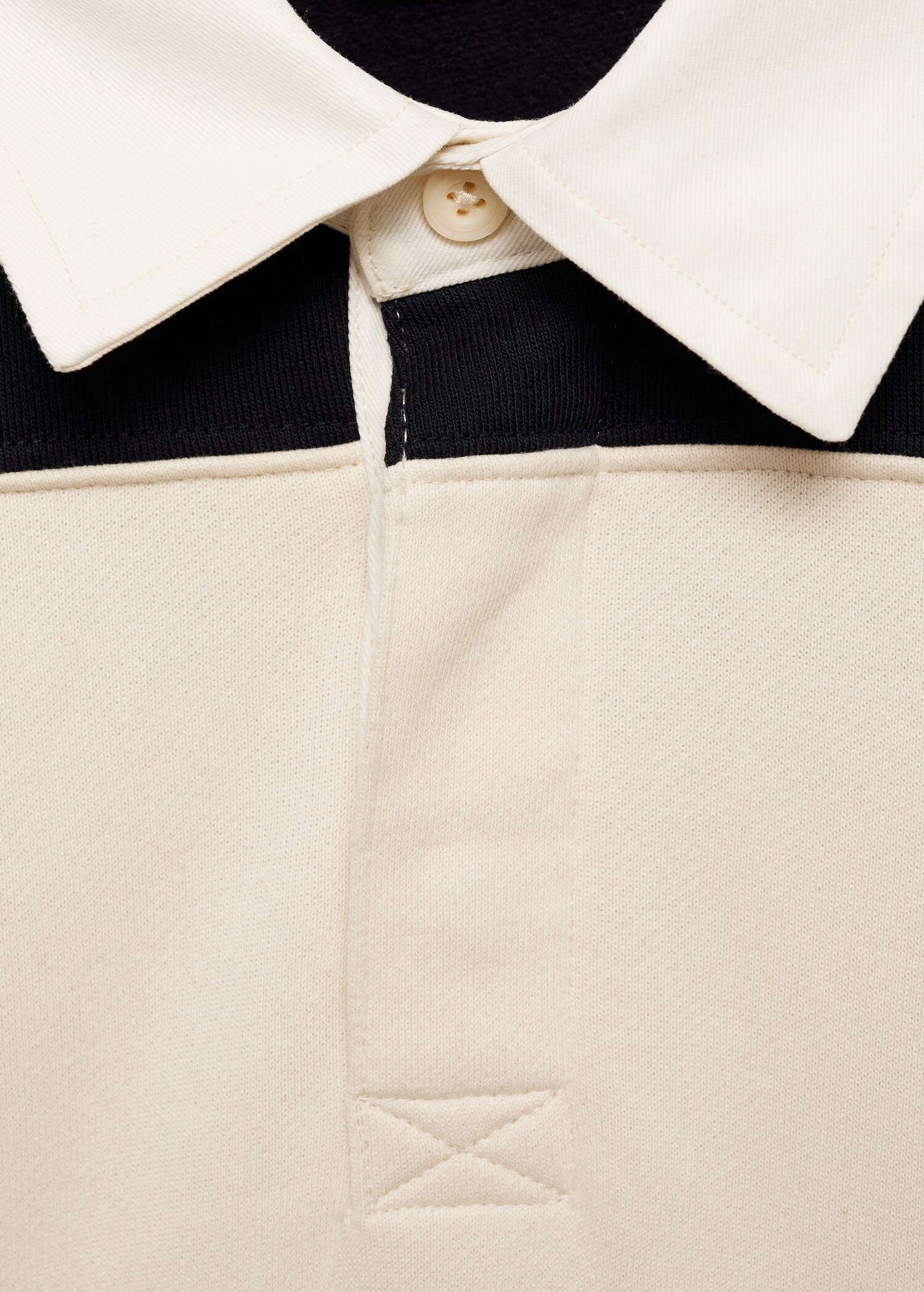 Sudadera polo algodón rayas - Detalle del artículo 8