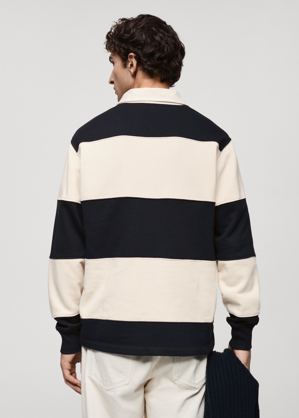 sudadera rayas polo