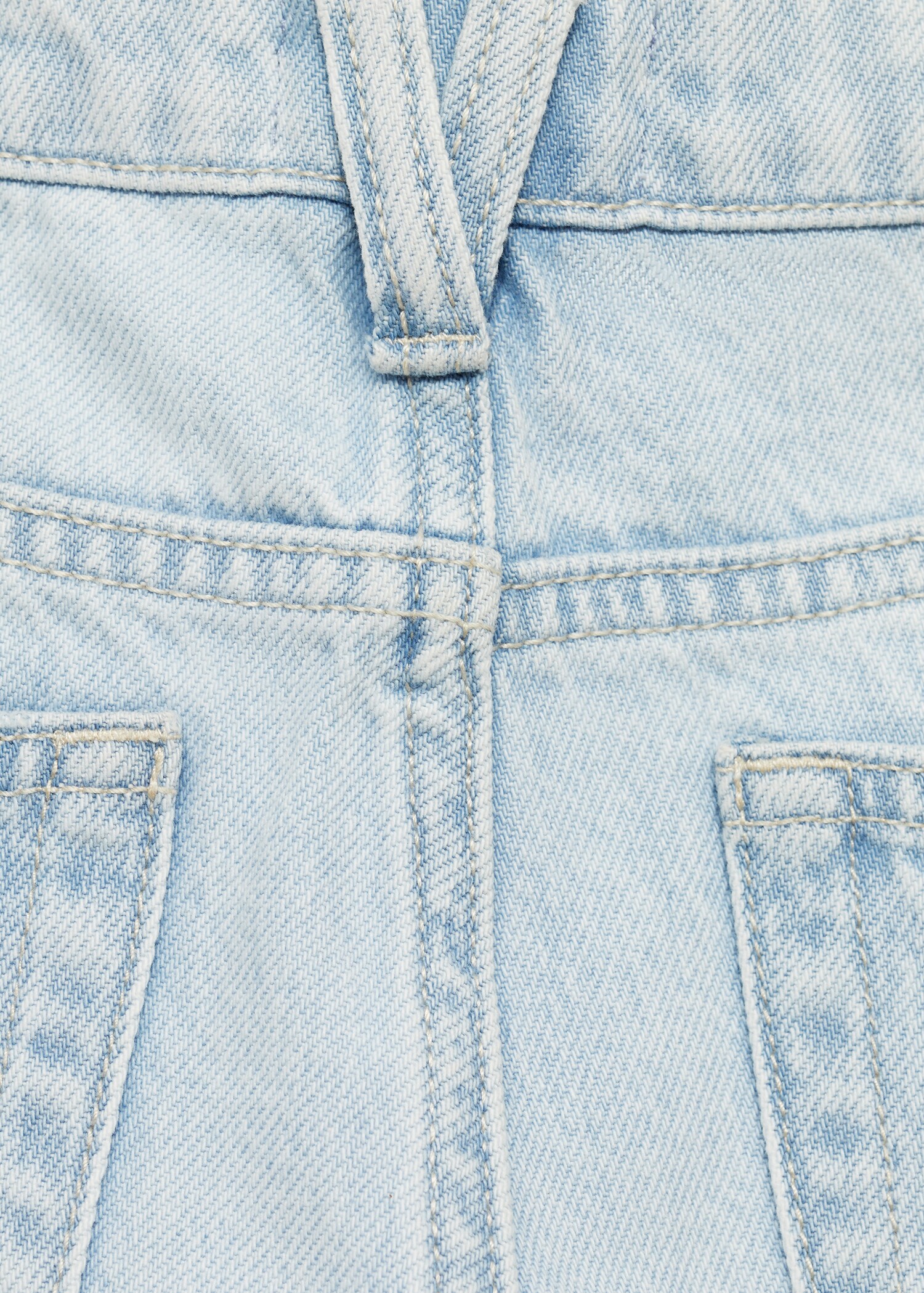 Mom fit decorative rips jeans - Details of the article 0