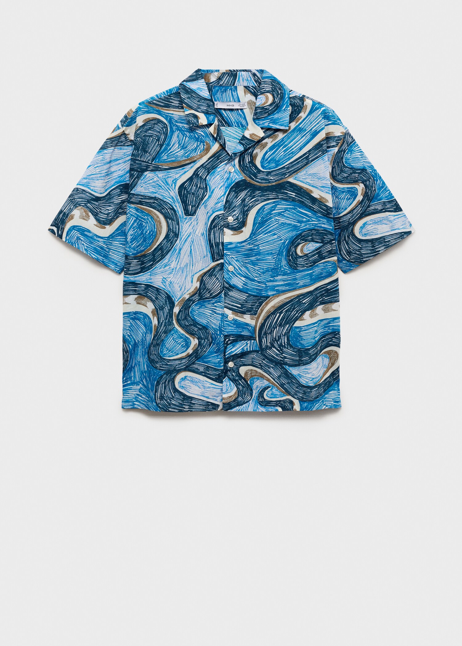 Regular-fit printed shirt - Article without model