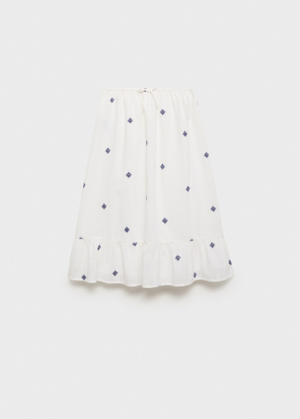 Embroidered details skirt - Kids | MANGO USA