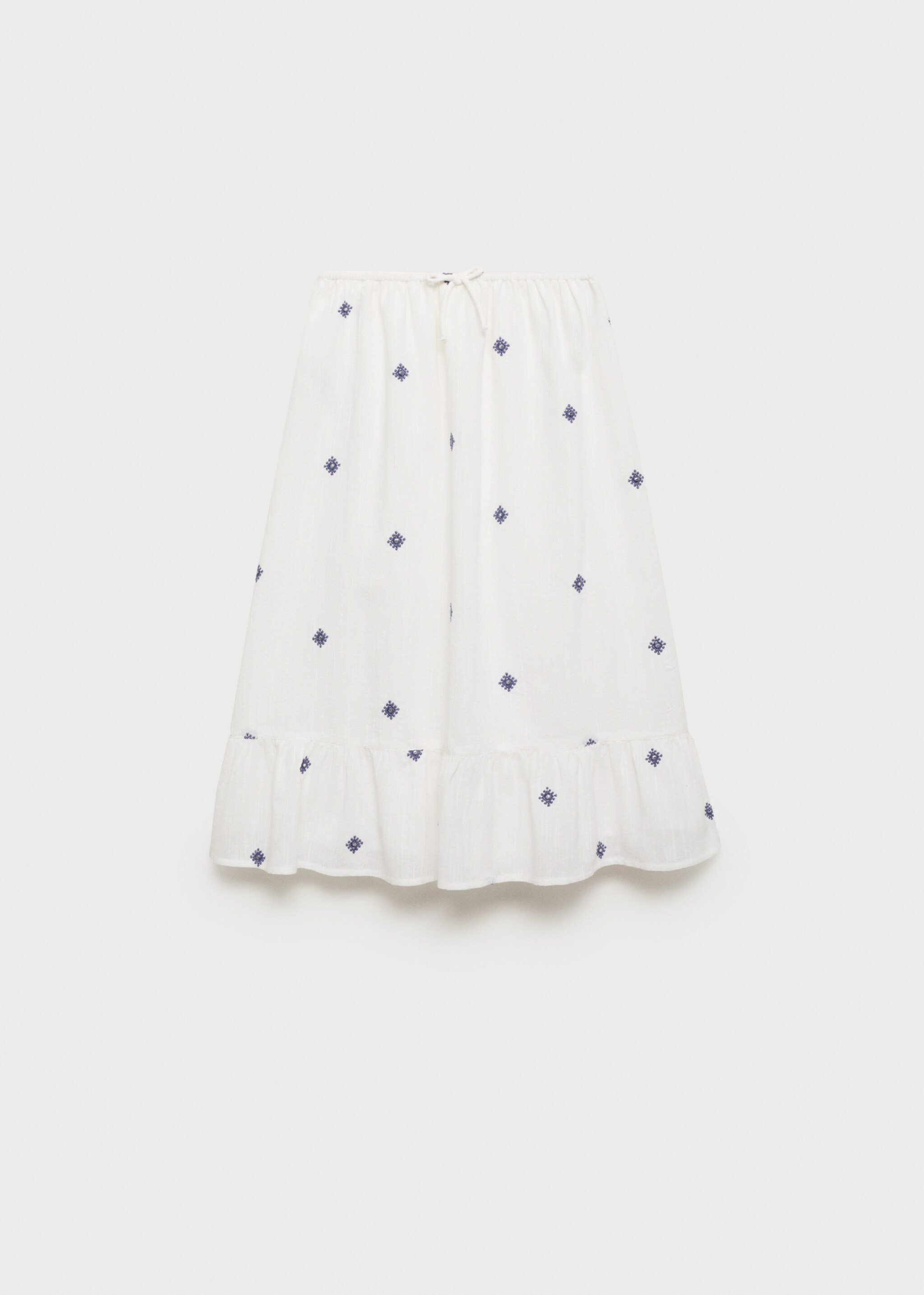 Embroidered details skirt - Article without model