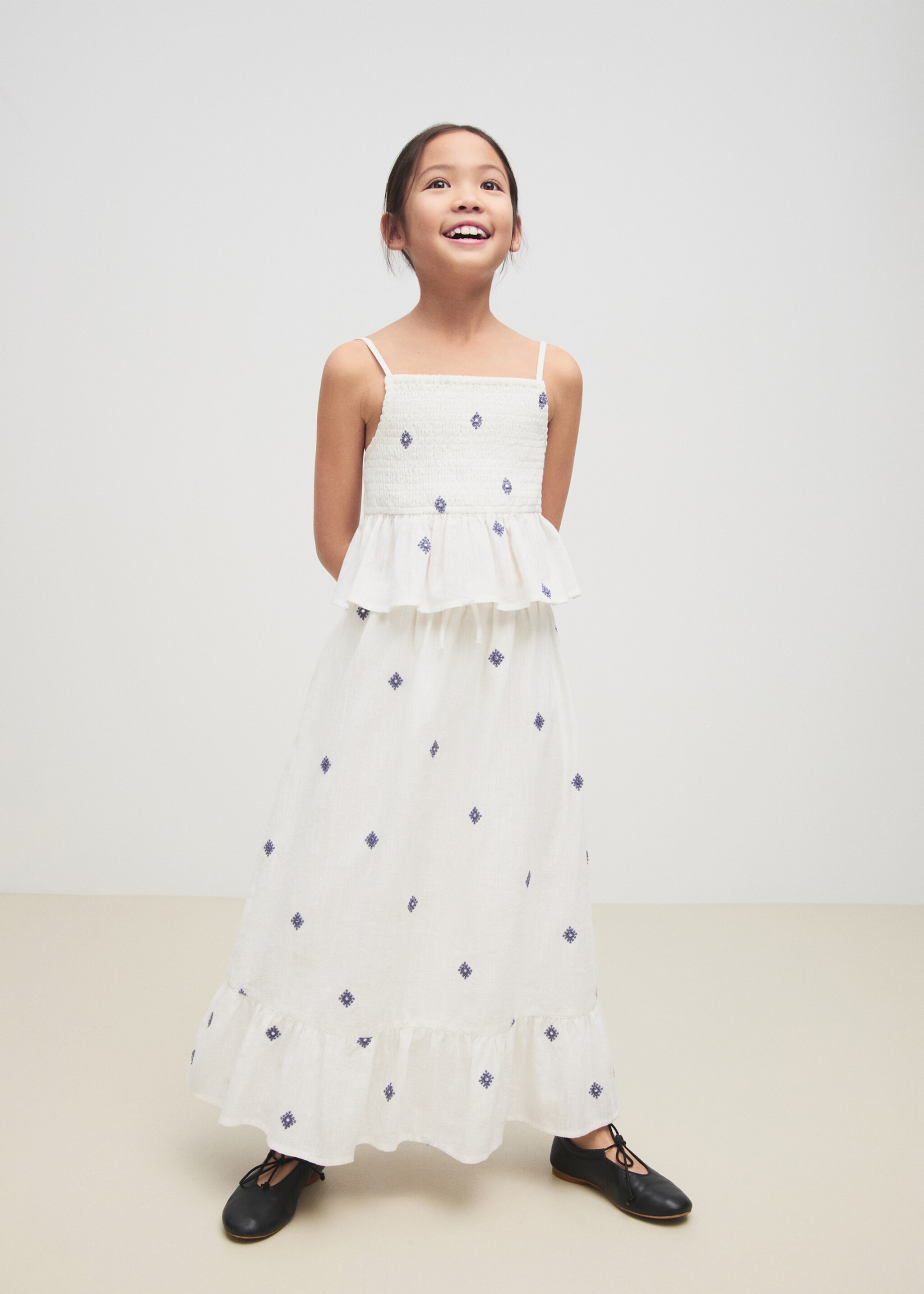 Embroidered details skirt - Details of the article 1