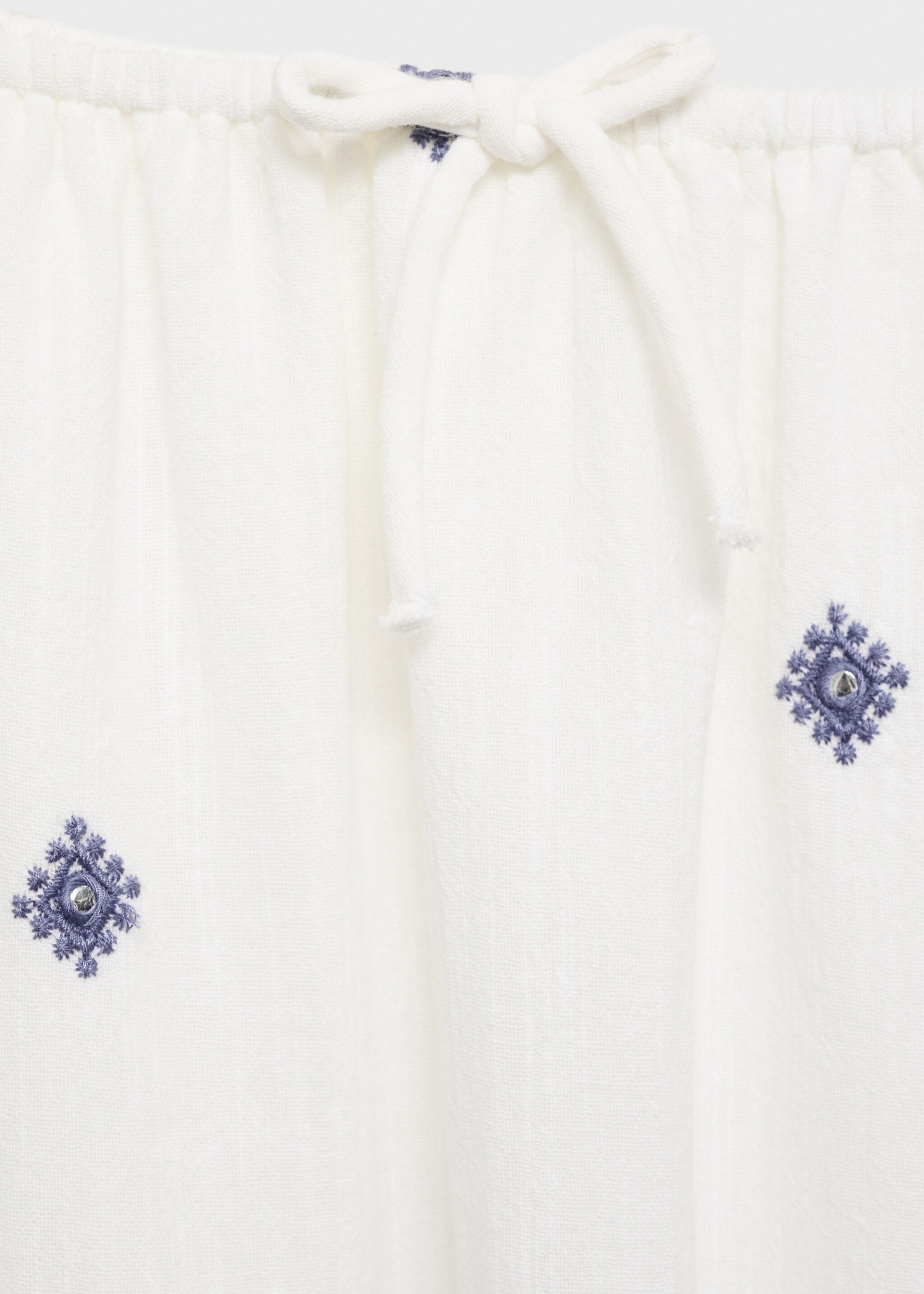 Embroidered details skirt - Details of the article 8