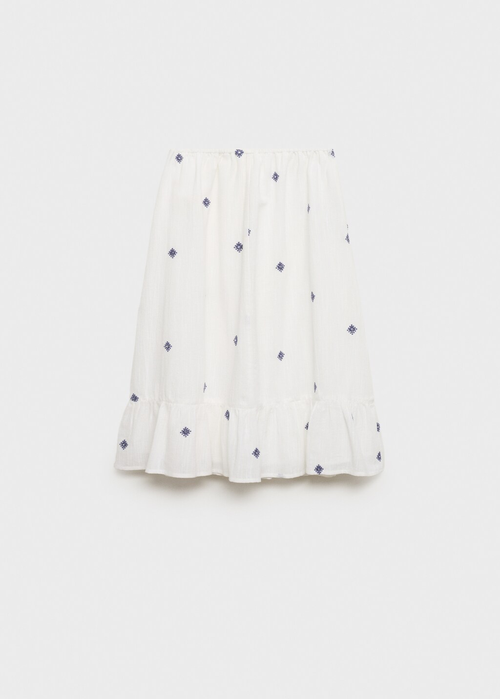 Embroidered details skirt - Kids | MANGO USA
