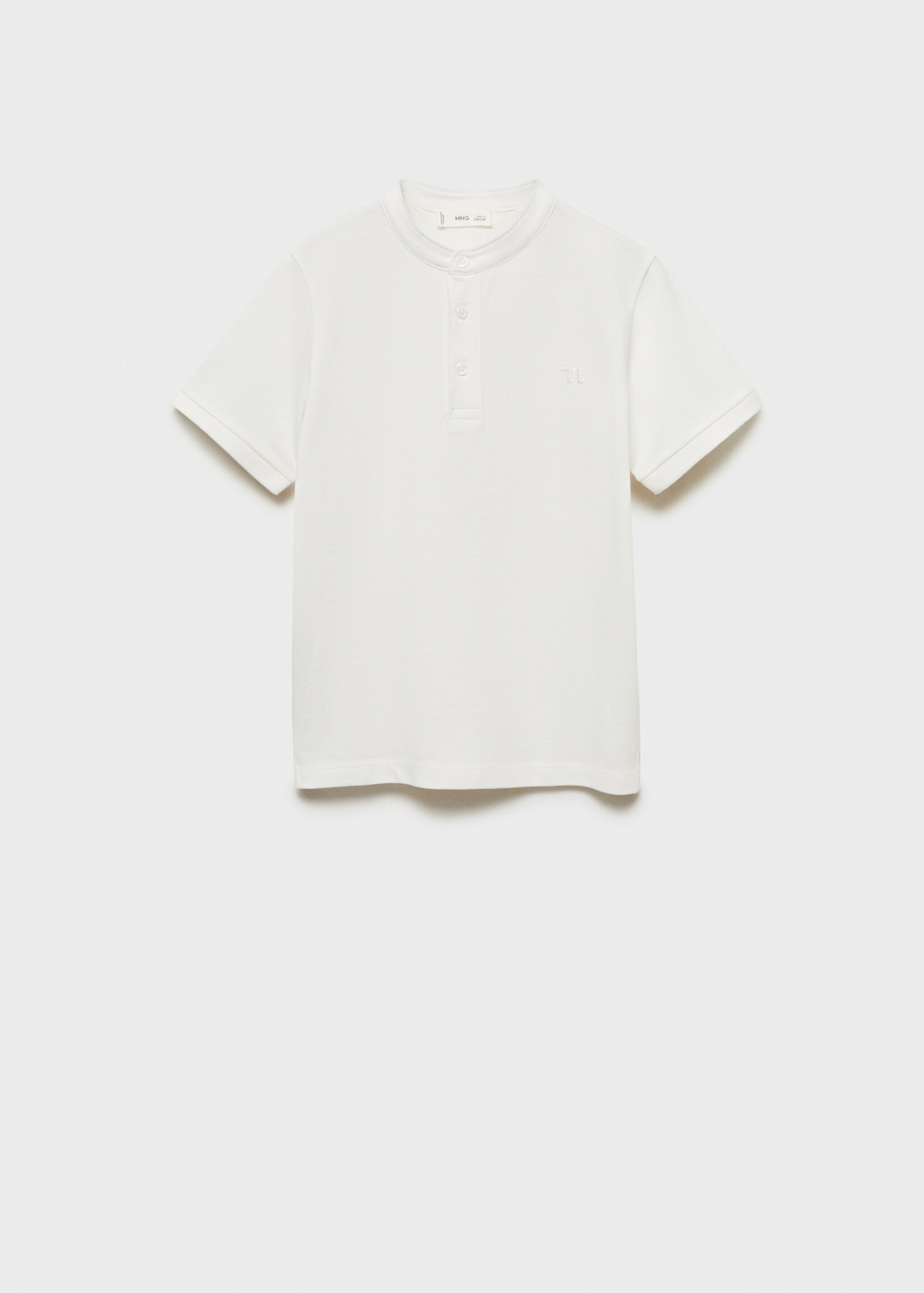 100% cotton polo shirt - Article without model