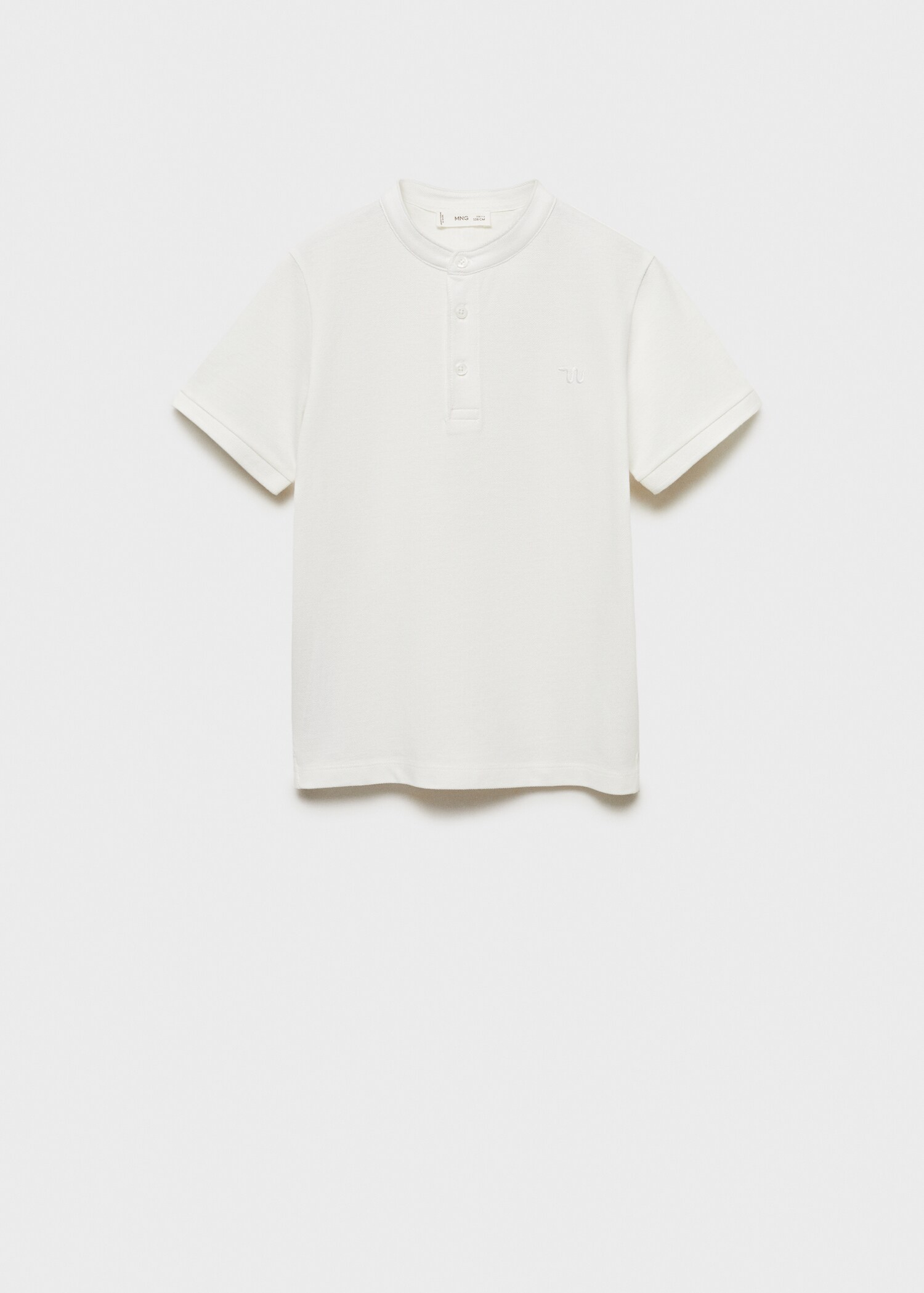 100% cotton polo shirt - Article without model
