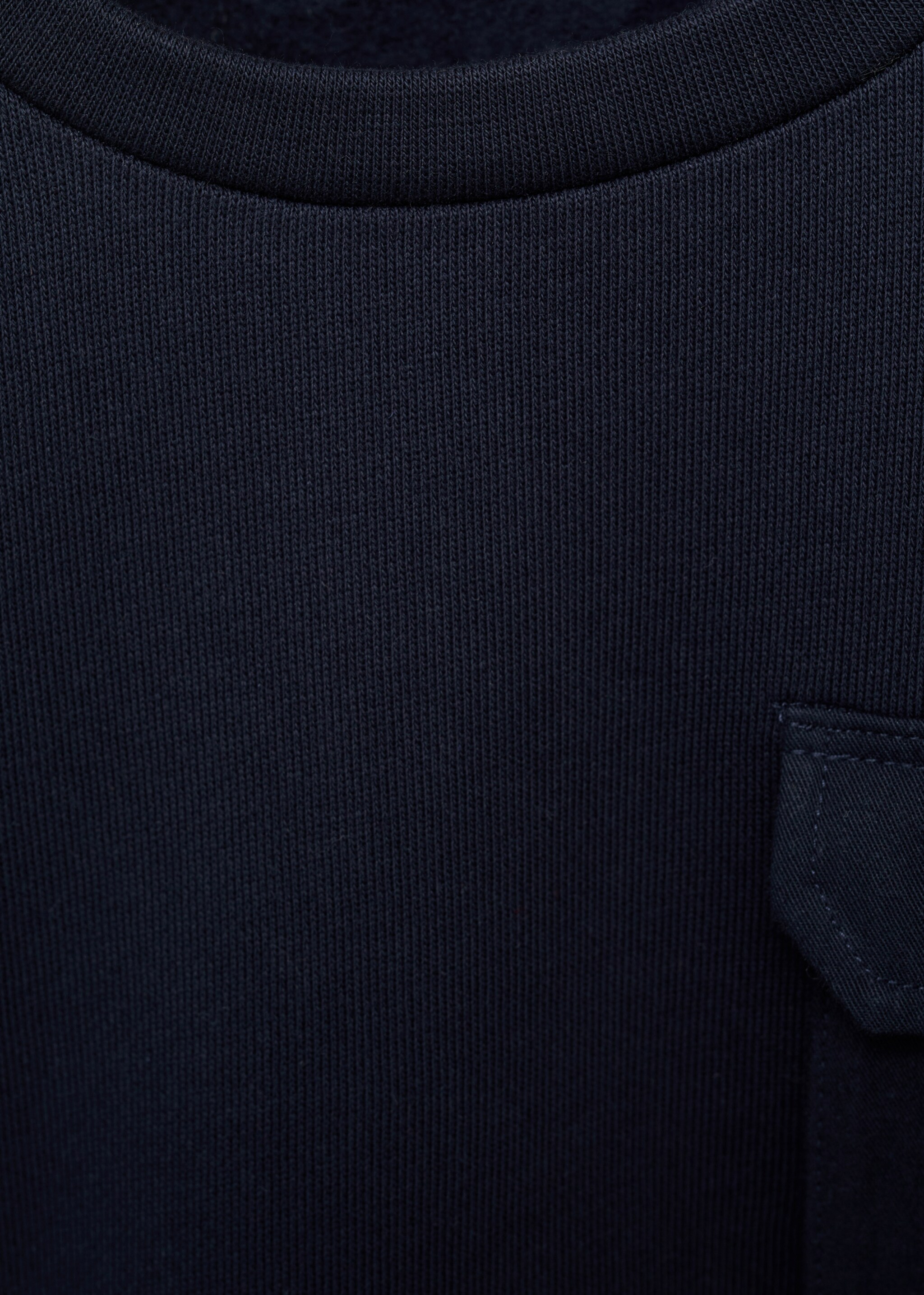 Pocket cotton sweatshirt - Details of the article 8