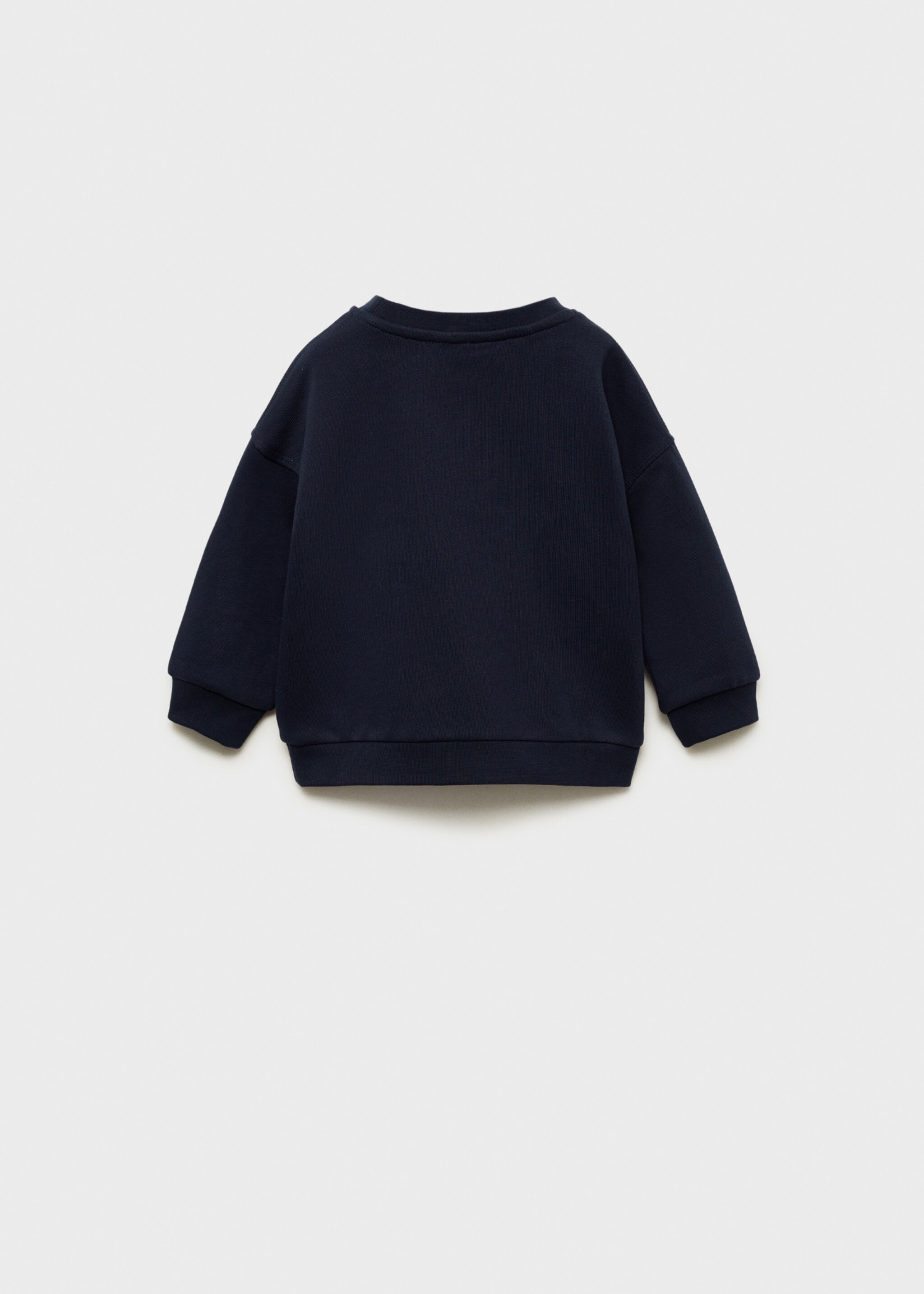 Pocket cotton sweatshirt - Reverse of the article