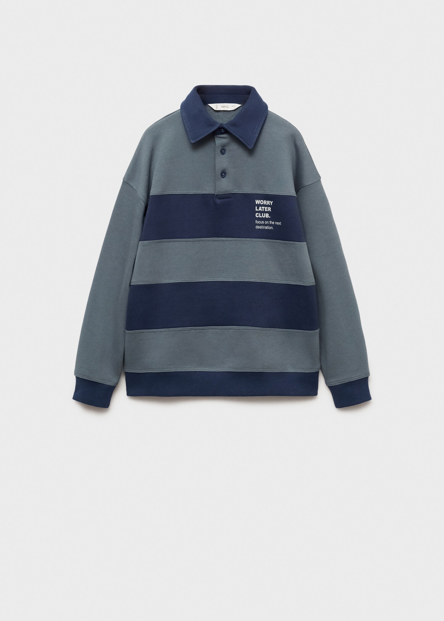 Sudadera polo rayas - Artículo sin modelo
