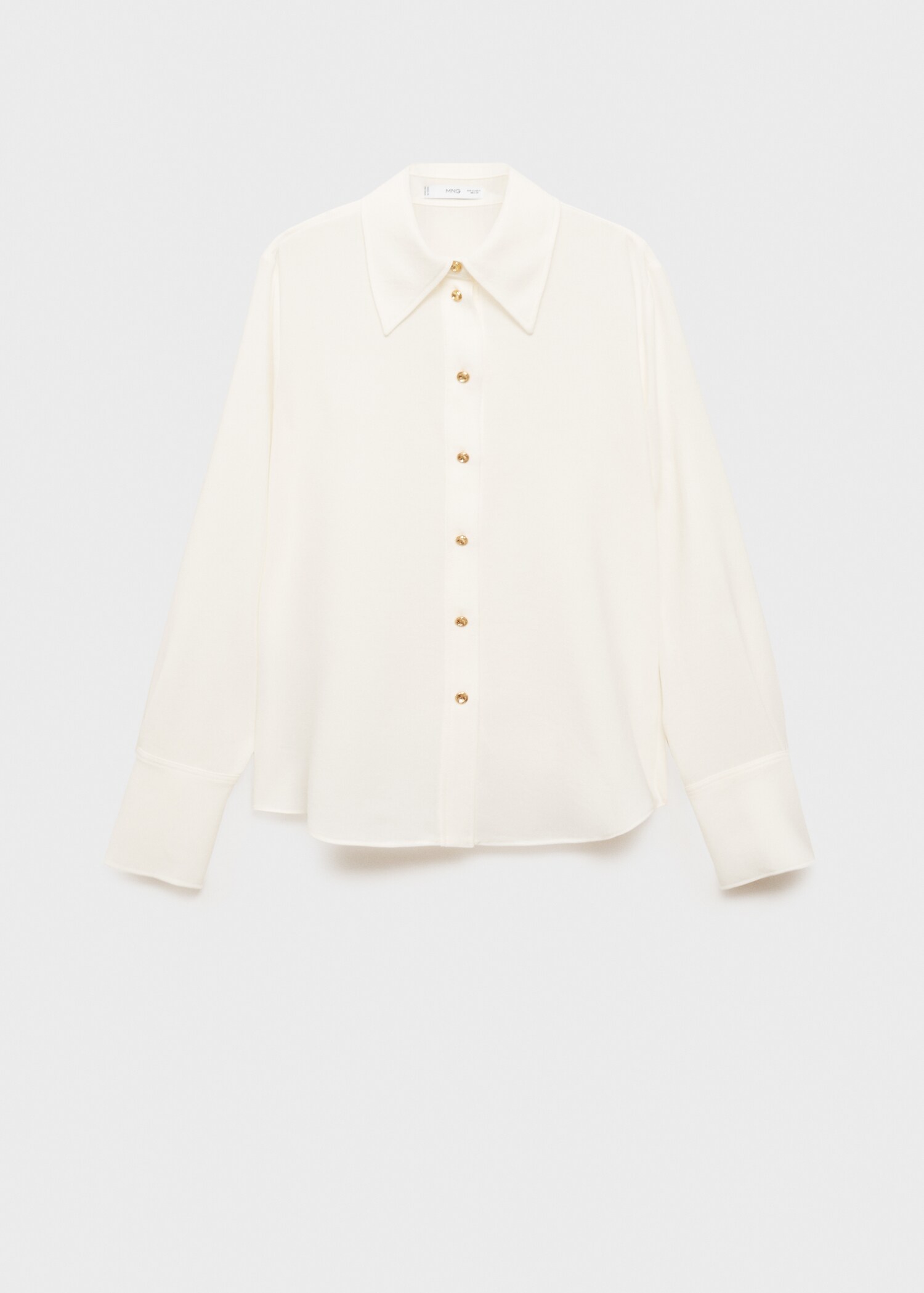 Buttoned flowy shirt - Article without model